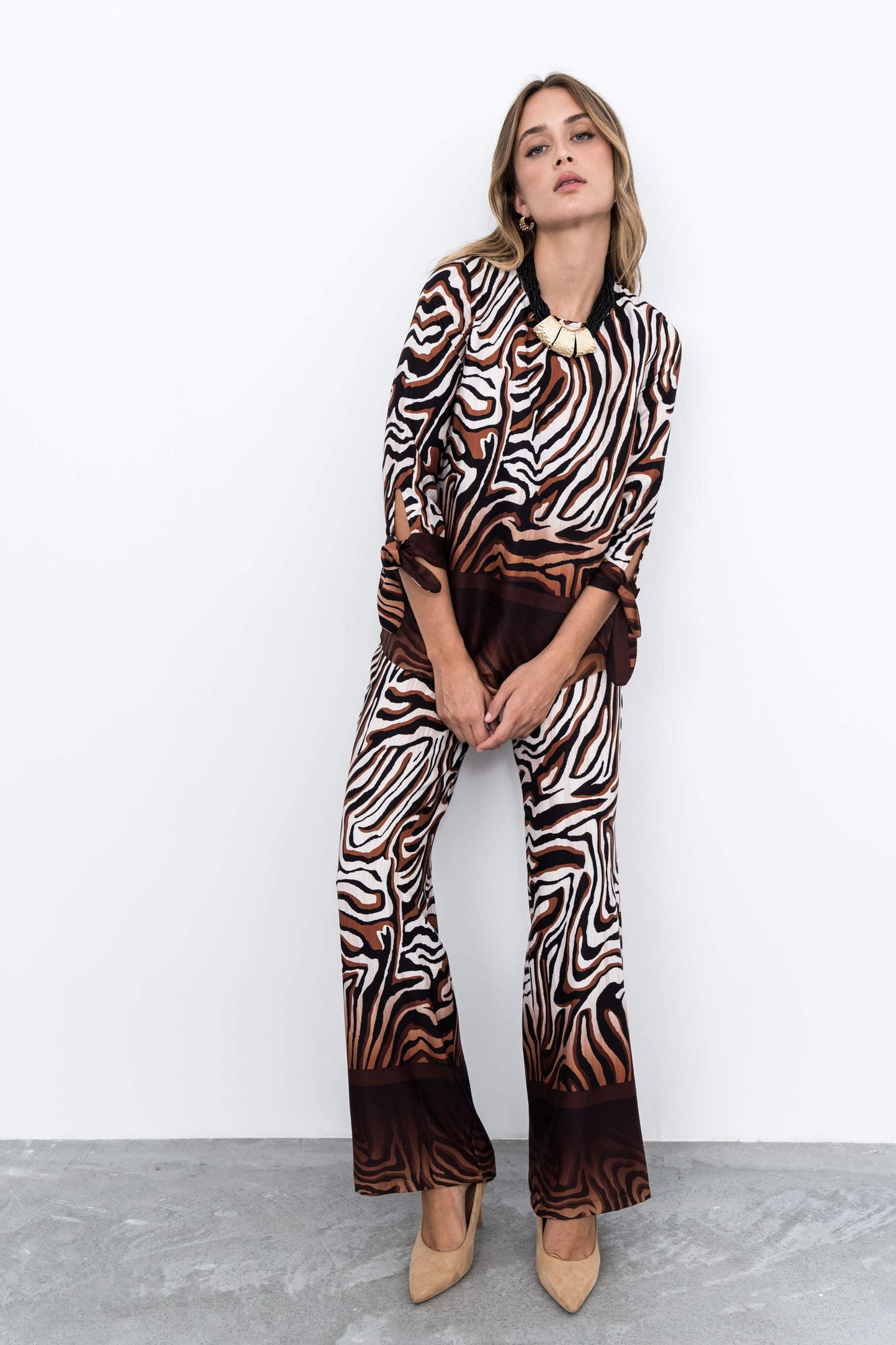 BLUSA PUNO LAZO CEBRA - Imagen 6