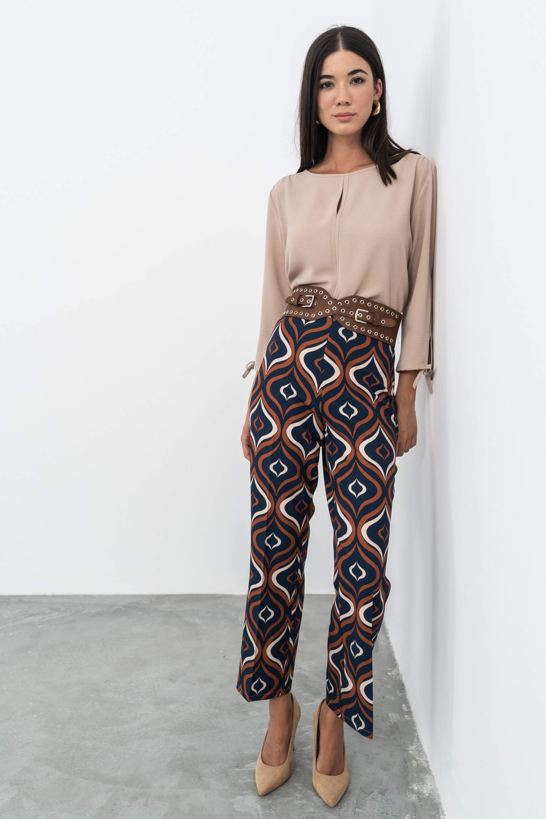 PANTALON ESTAMPADO RETRO - Imagen 5