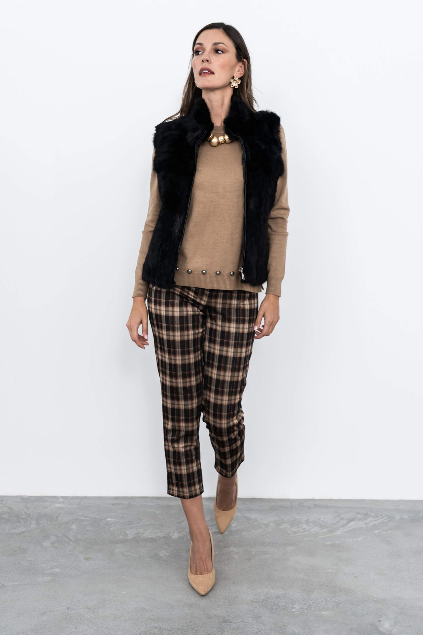 JERSEY TACHAS BAJO CAMEL