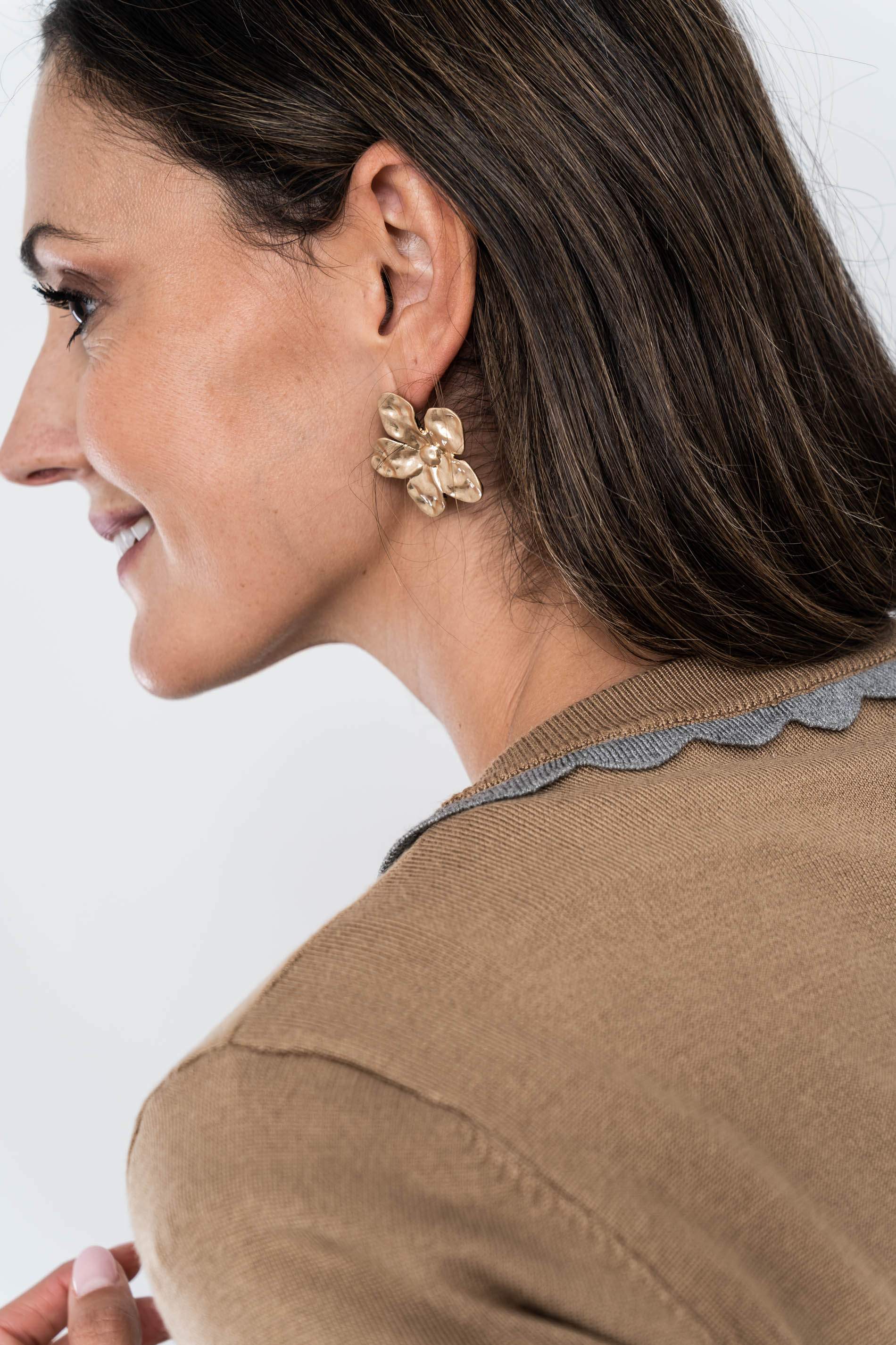 CHAQUETA DETALLE ONDAS CAMEL - Imagen 4