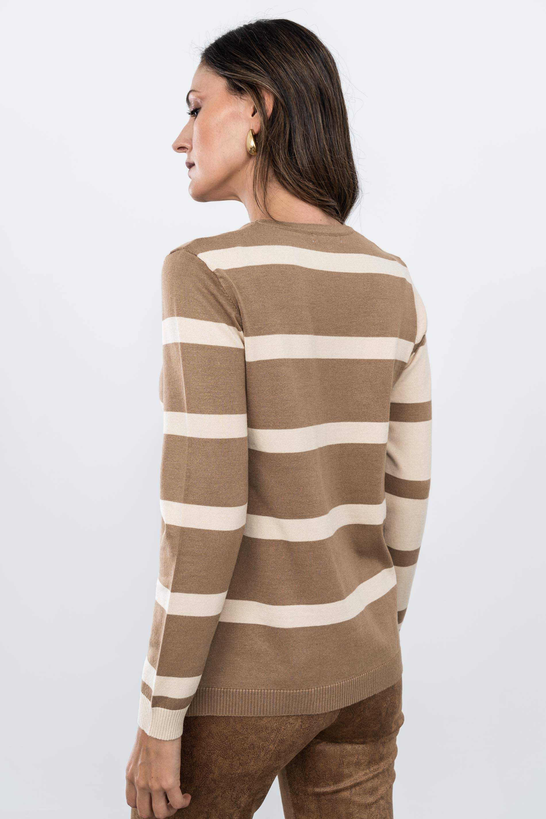 JERSEY RAYAS COMBINADAS CAMEL - Imagen 6
