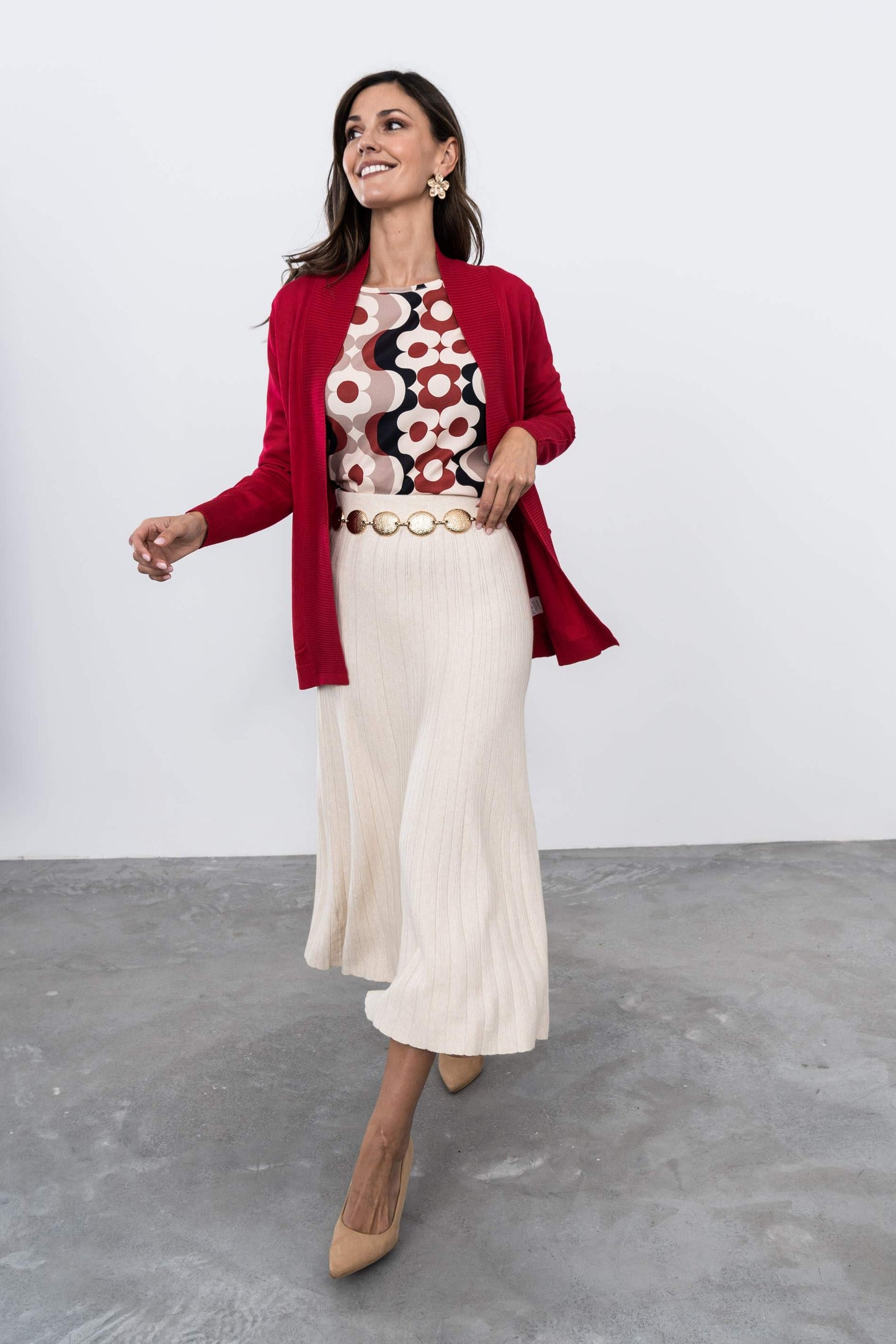 CHAQUETA SOLAPA CANALE ROJO