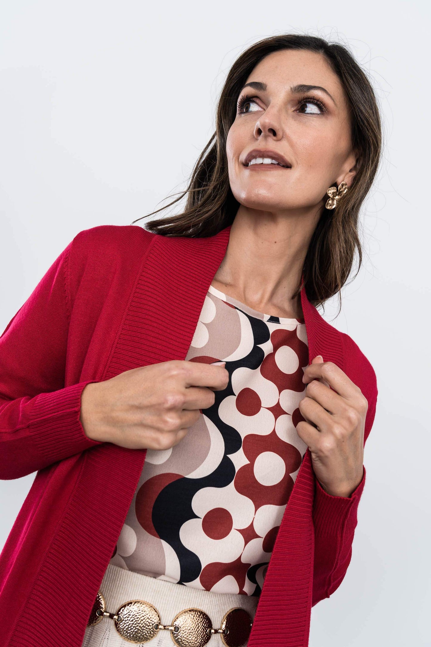 CHAQUETA SOLAPA CANALE ROJO - Imagen 3