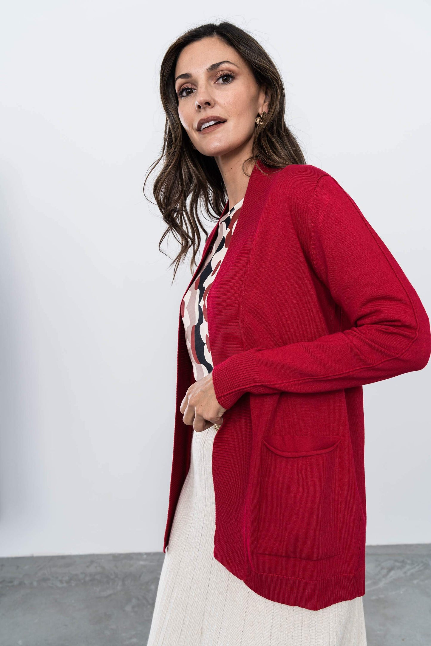 CHAQUETA SOLAPA CANALE ROJO - Imagen 5