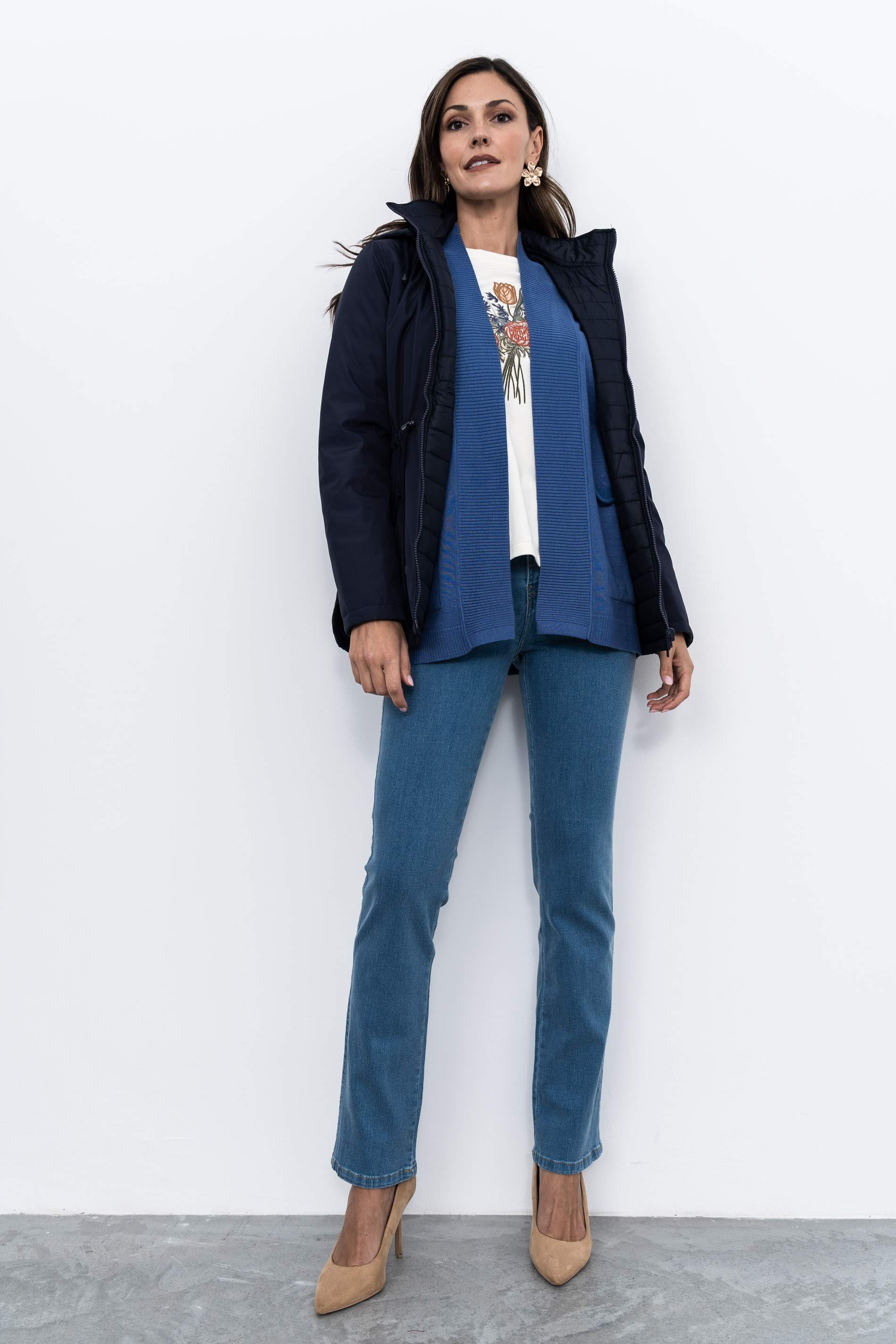 CHAQUETA SOLAPA CANALE INDIGO - Imagen 6