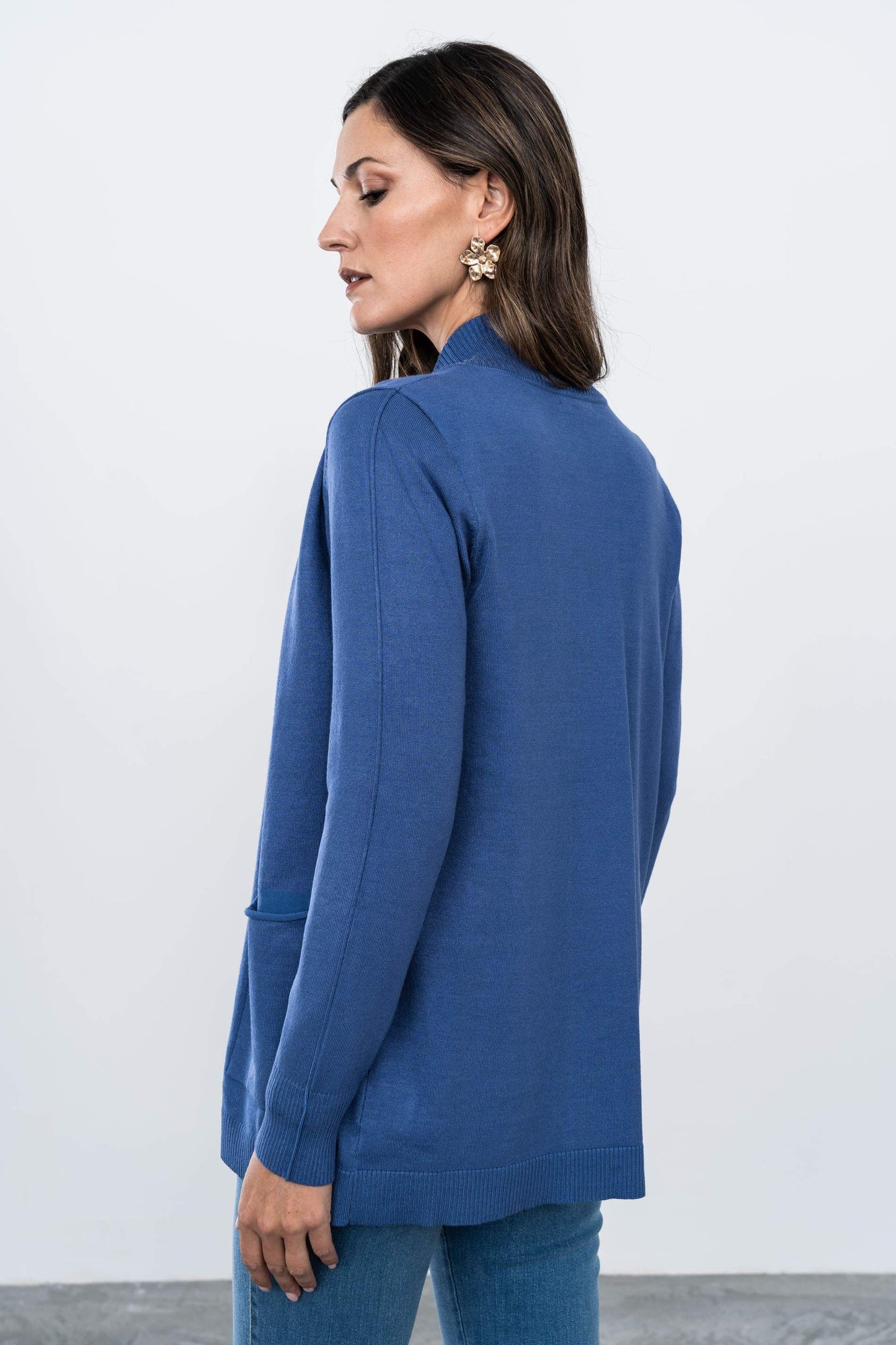 CHAQUETA SOLAPA CANALE INDIGO - Imagen 8