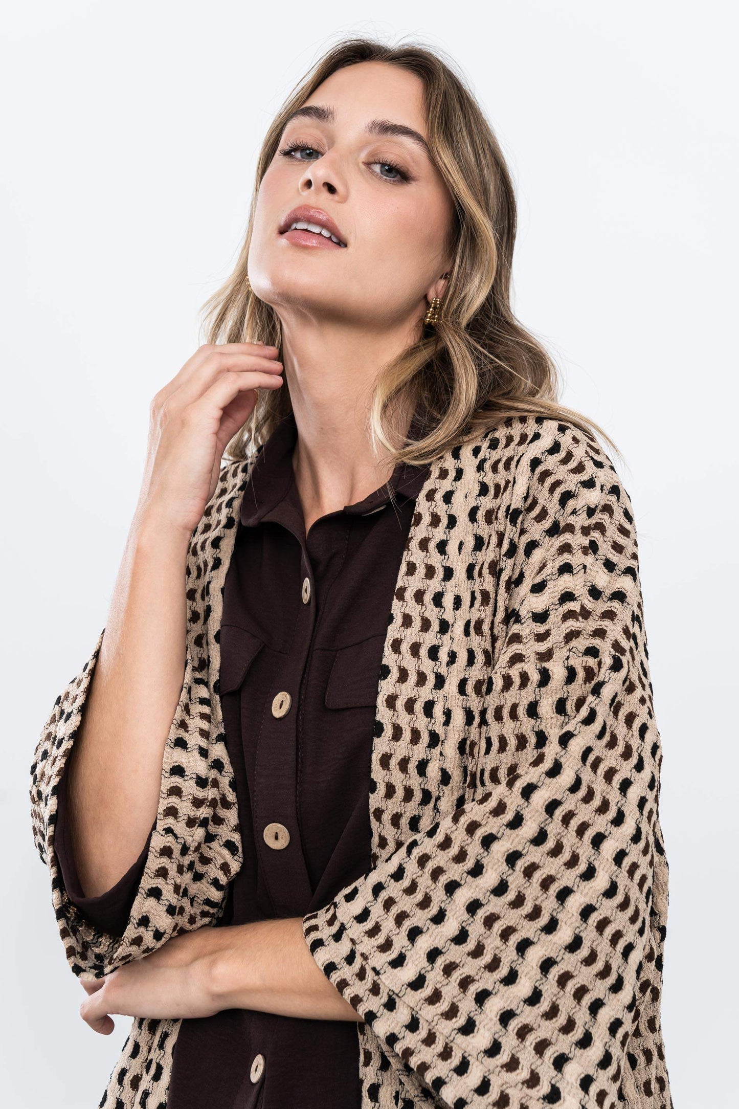 KIMONO PUNTO JACQUARD - Imagen 5