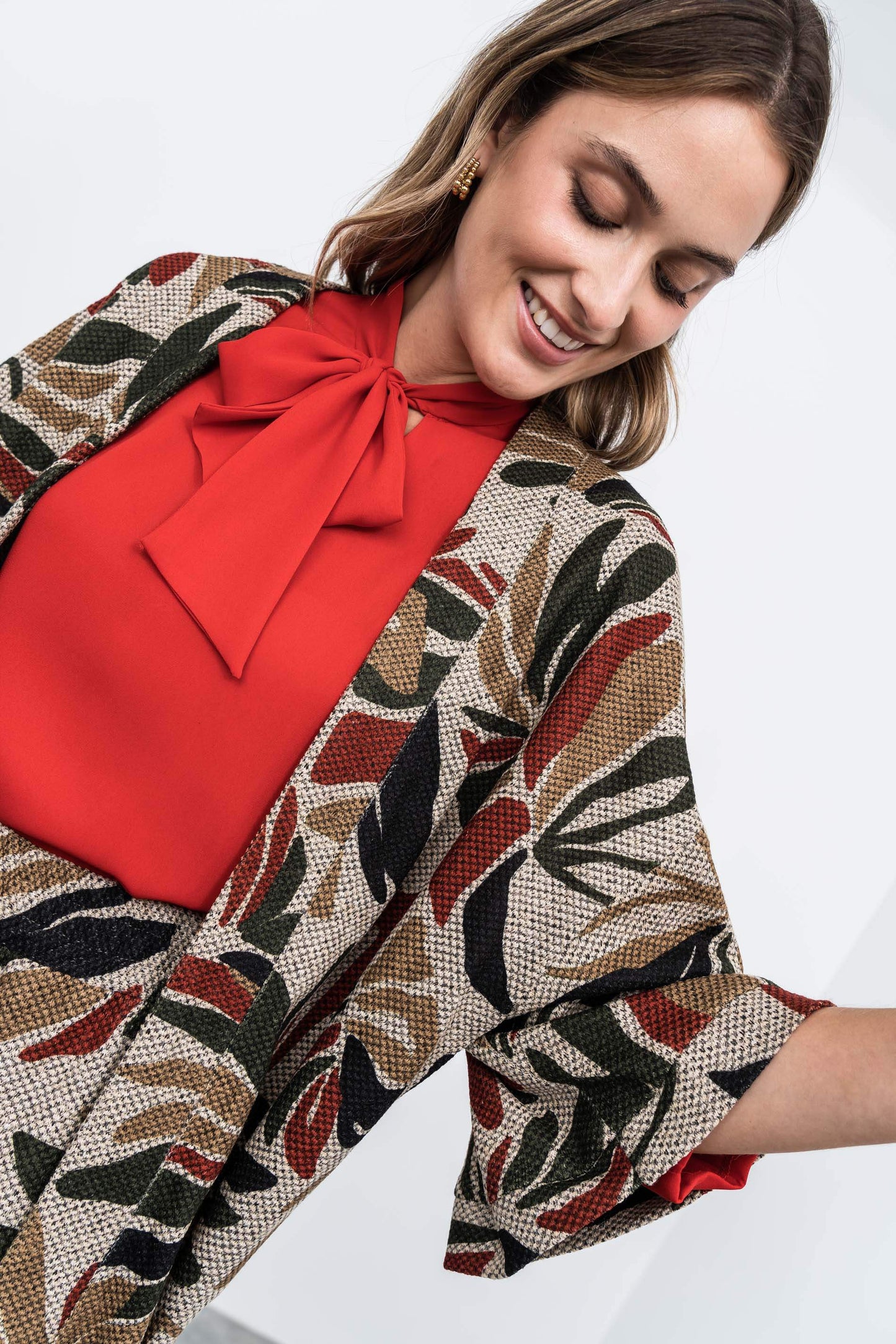 KIMONO PUNTO HOJAS - Imagen 3