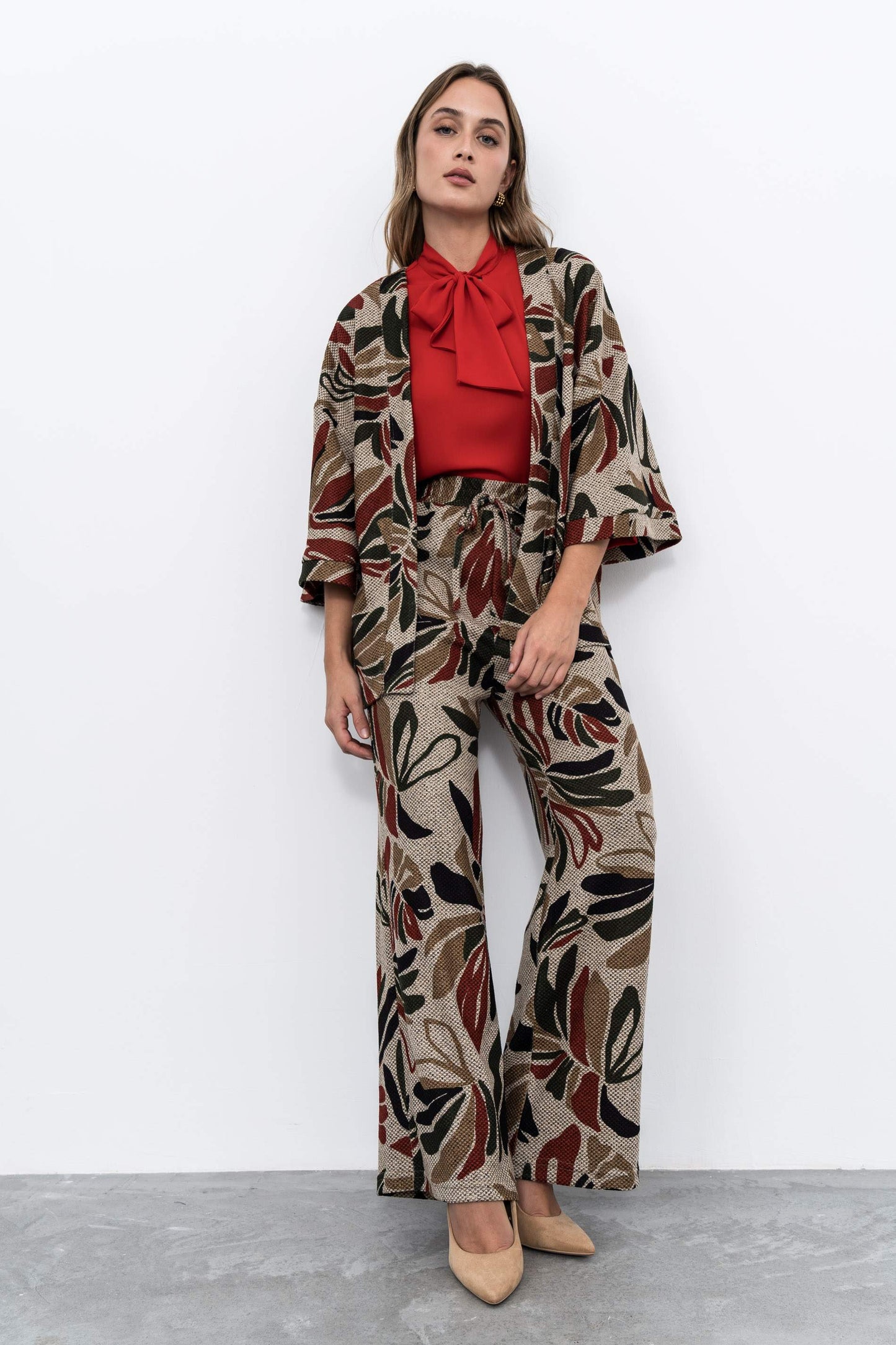 KIMONO PUNTO HOJAS - Imagen 6