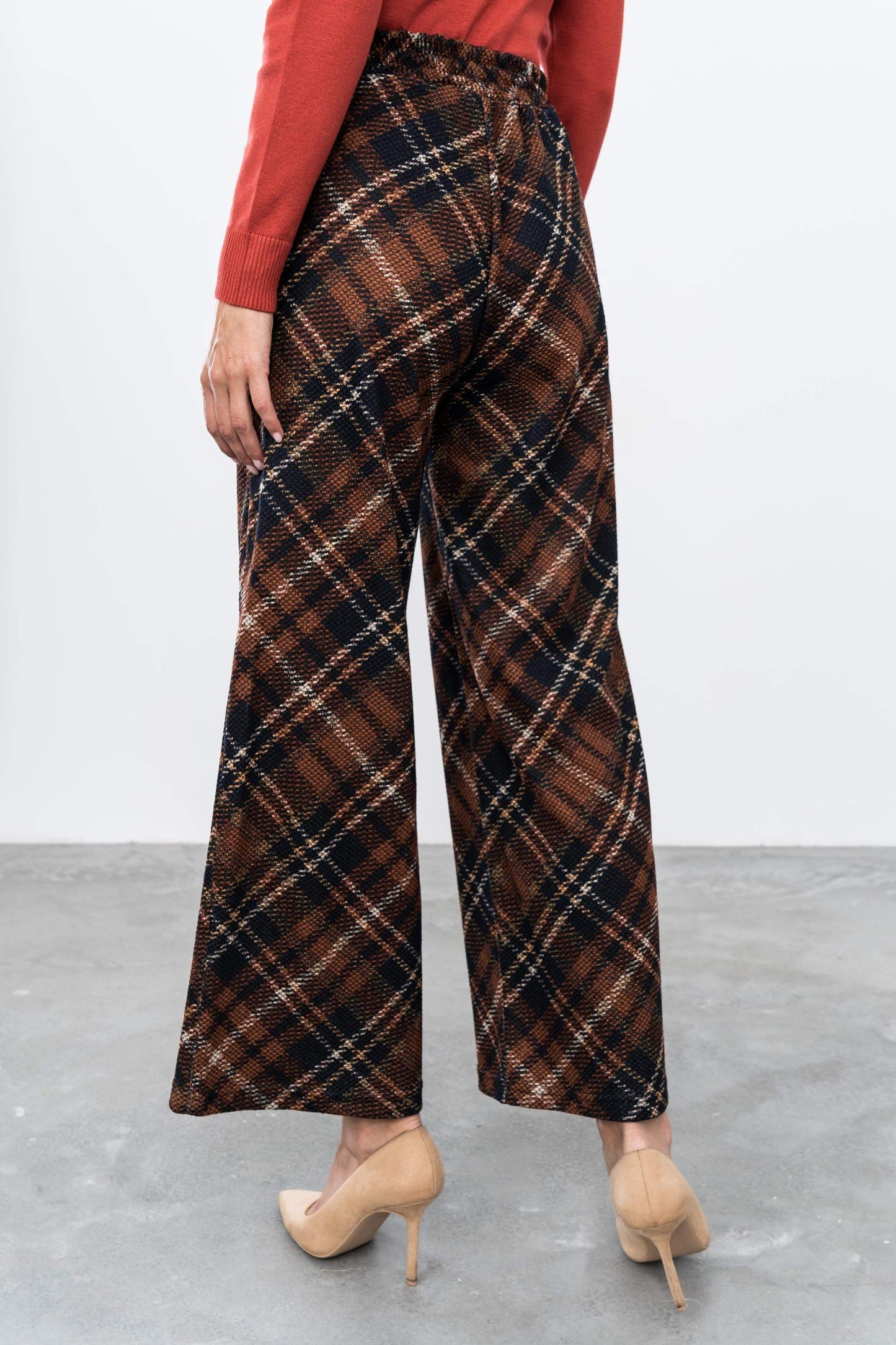 PANTALON CUADROS TEXTURA - Imagen 4