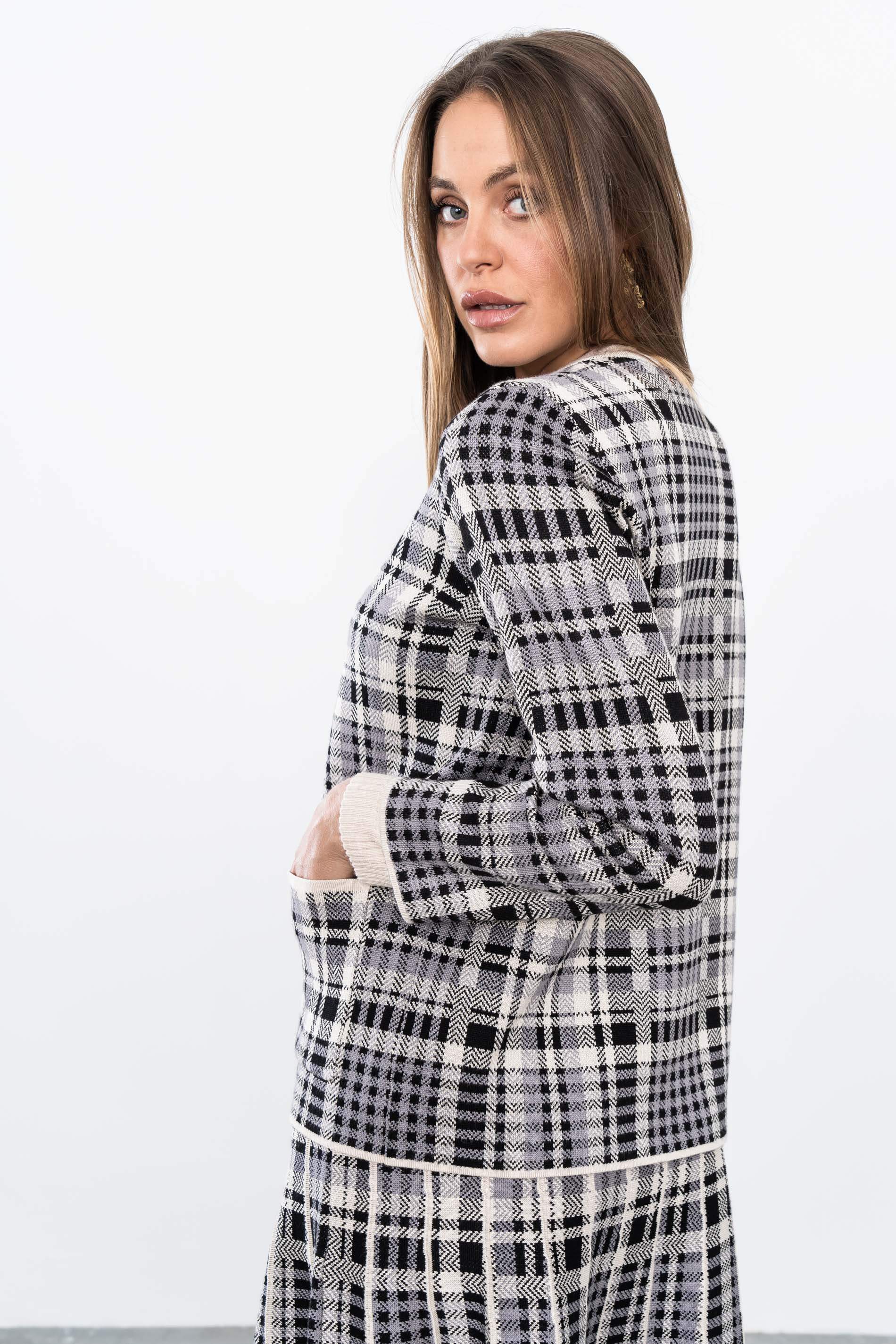 CHAQUETA CUADROS - Imagen 4