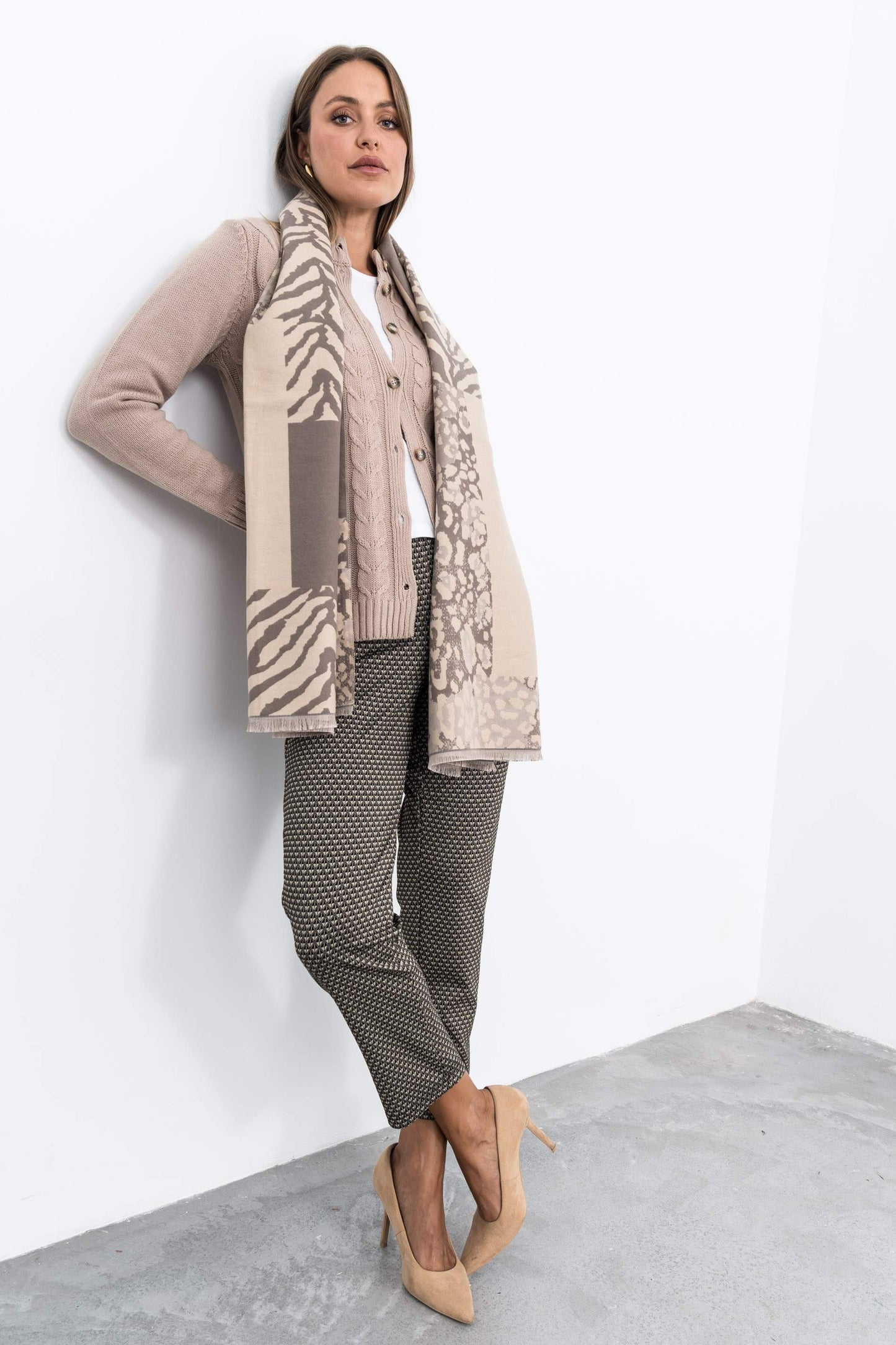 PANTALON JACQUARD ROMBOS