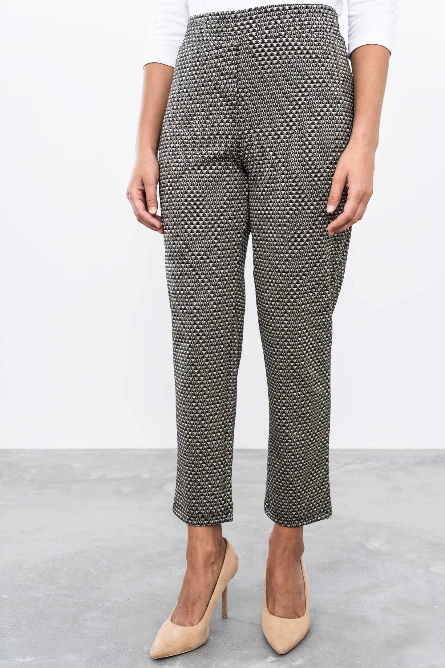 PANTALON JACQUARD ROMBOS - Imagen 2