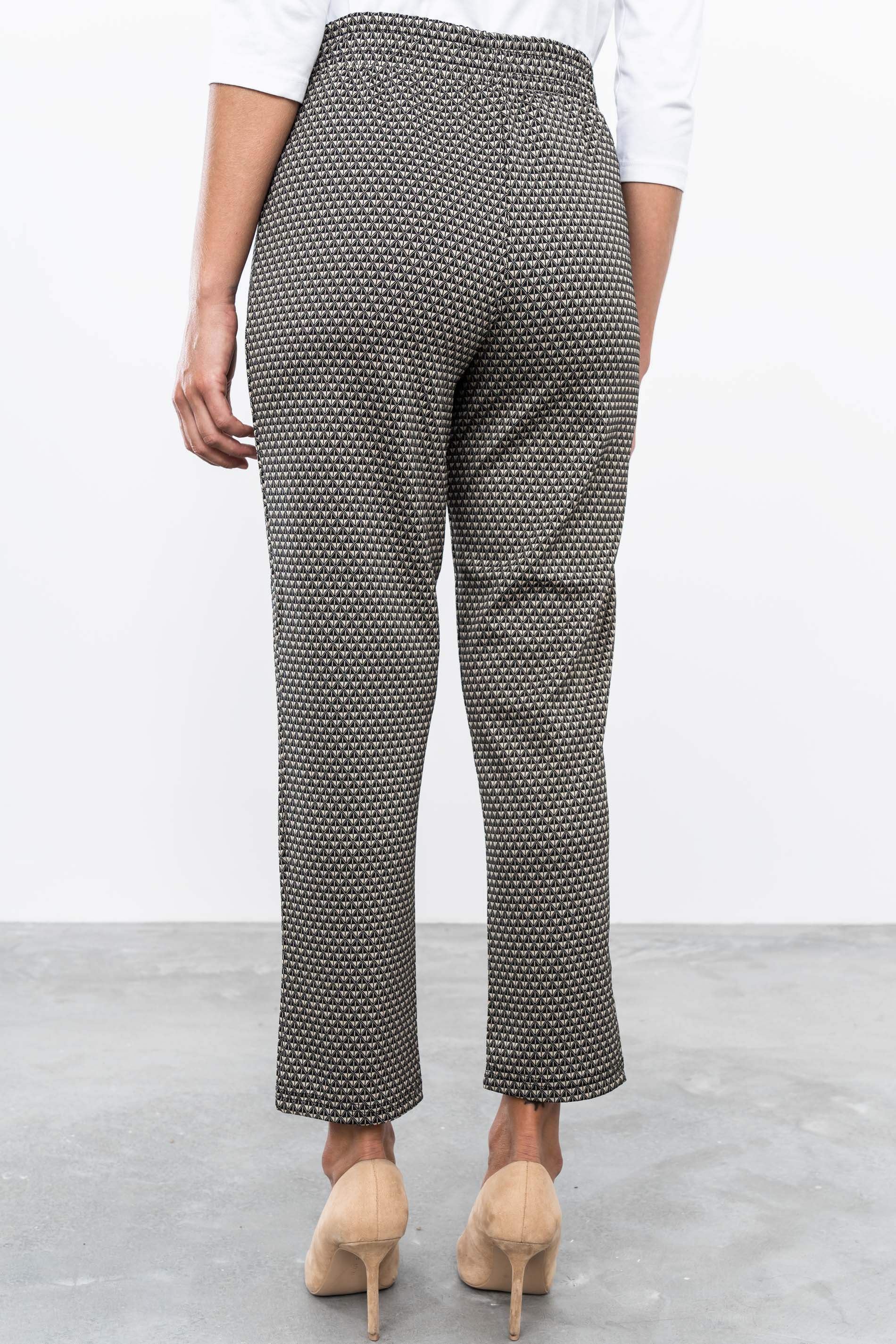 PANTALON JACQUARD ROMBOS - Imagen 3