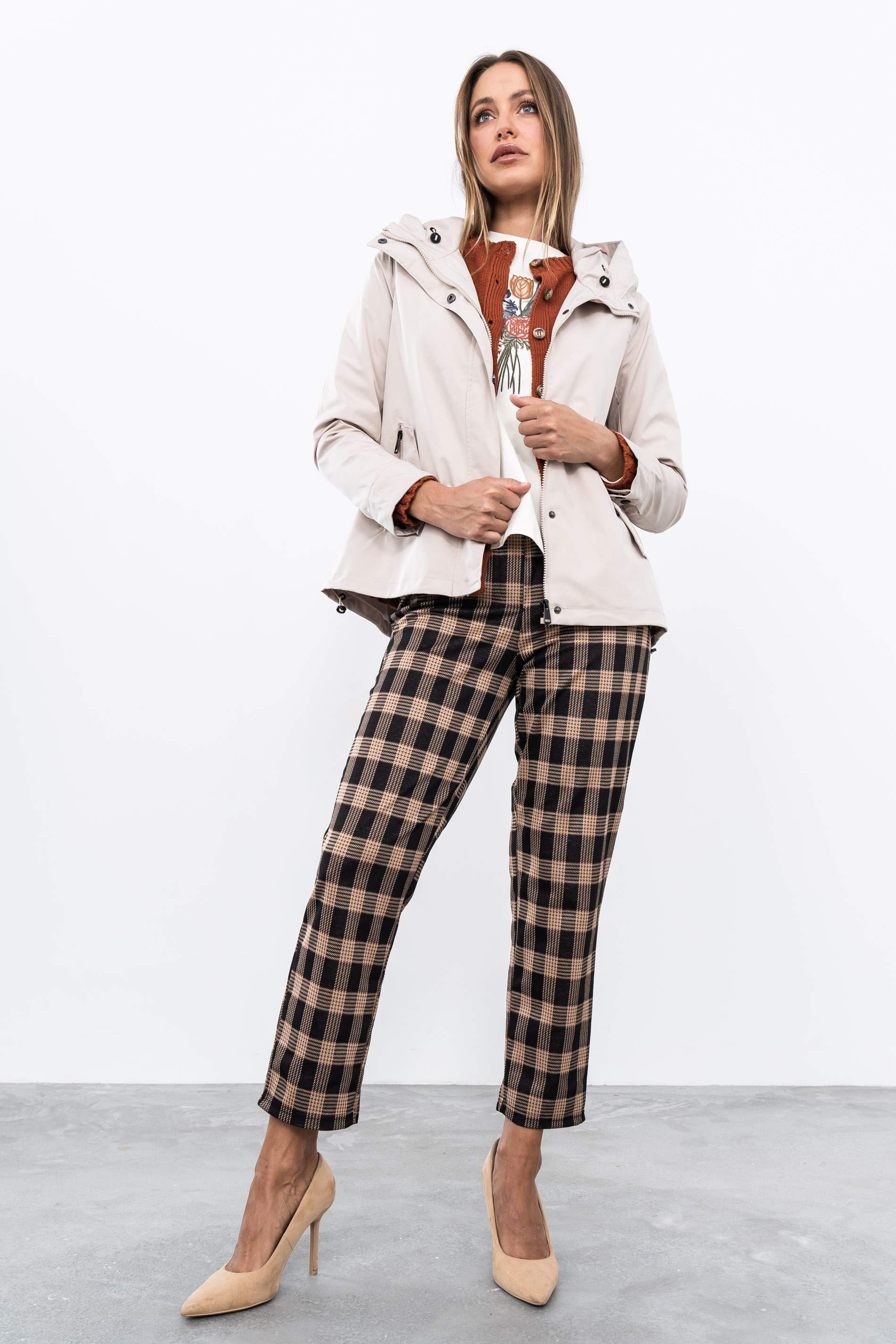 PANTALON PATA DE GALLO CUADROS