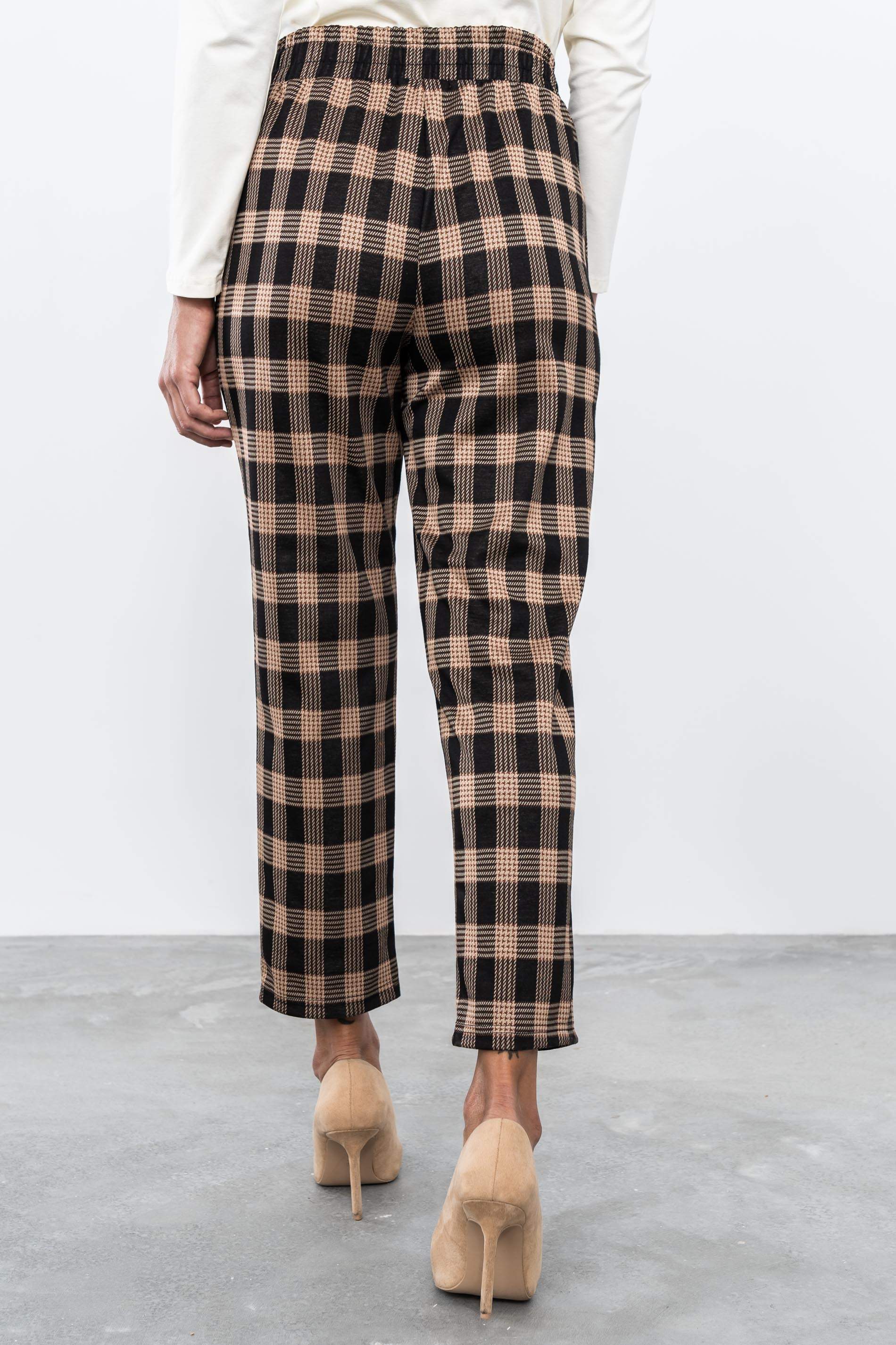 PANTALON PATA DE GALLO CUADROS - Imagen 3