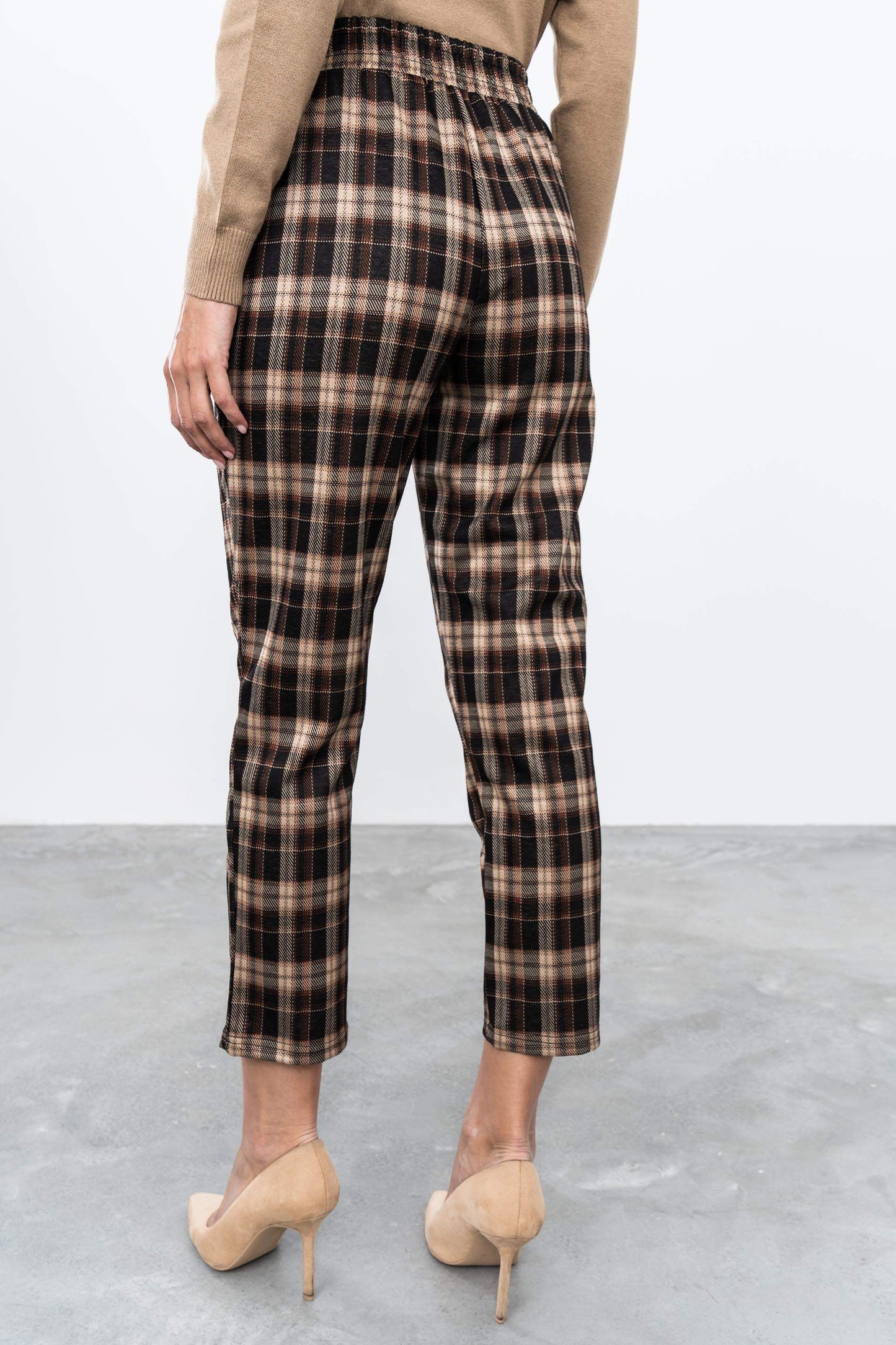 PANTALON CUADRO COMBINADO - Imagen 3