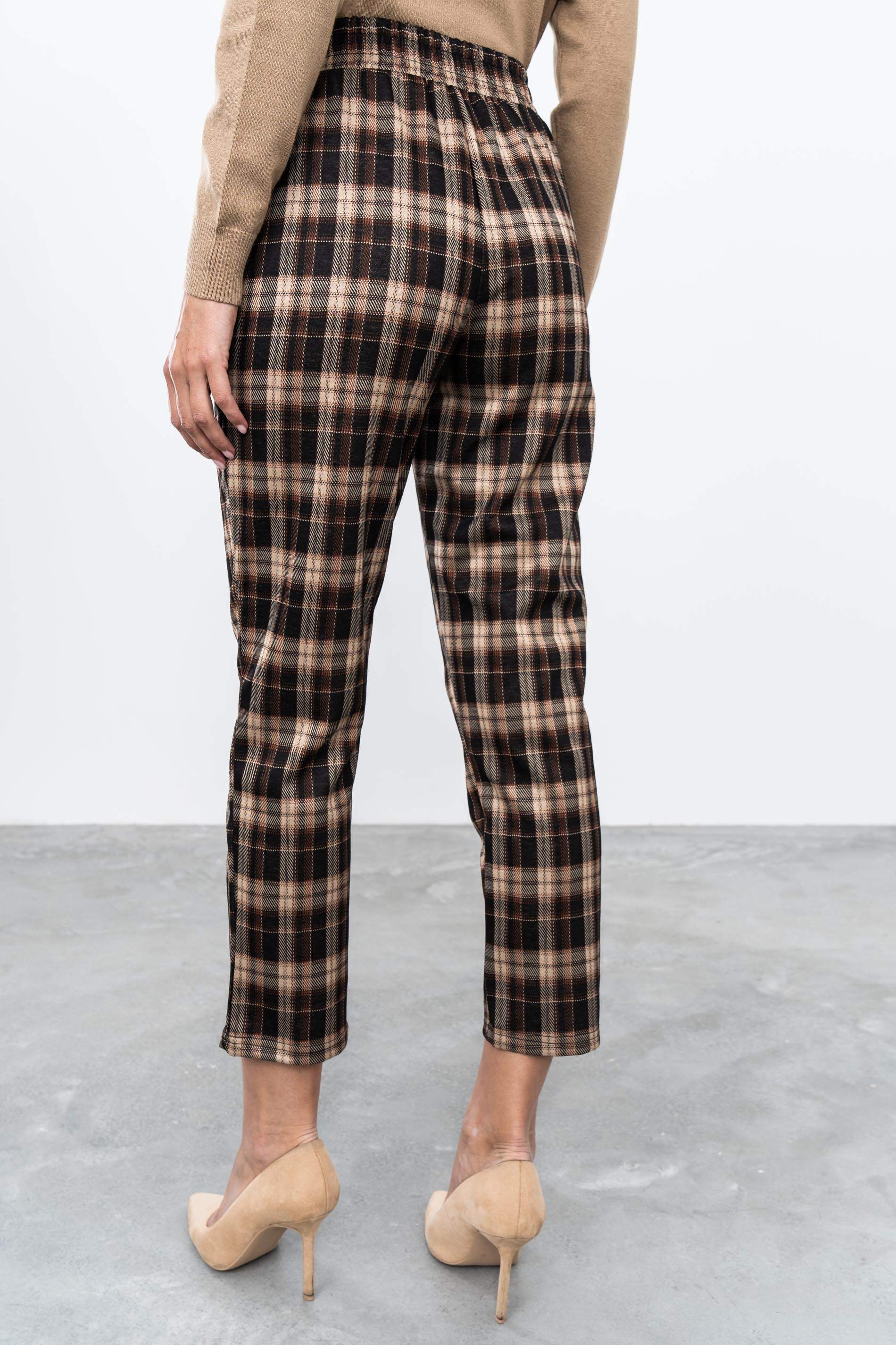 PANTALON CUADRO COMBINADO - Imagen 3