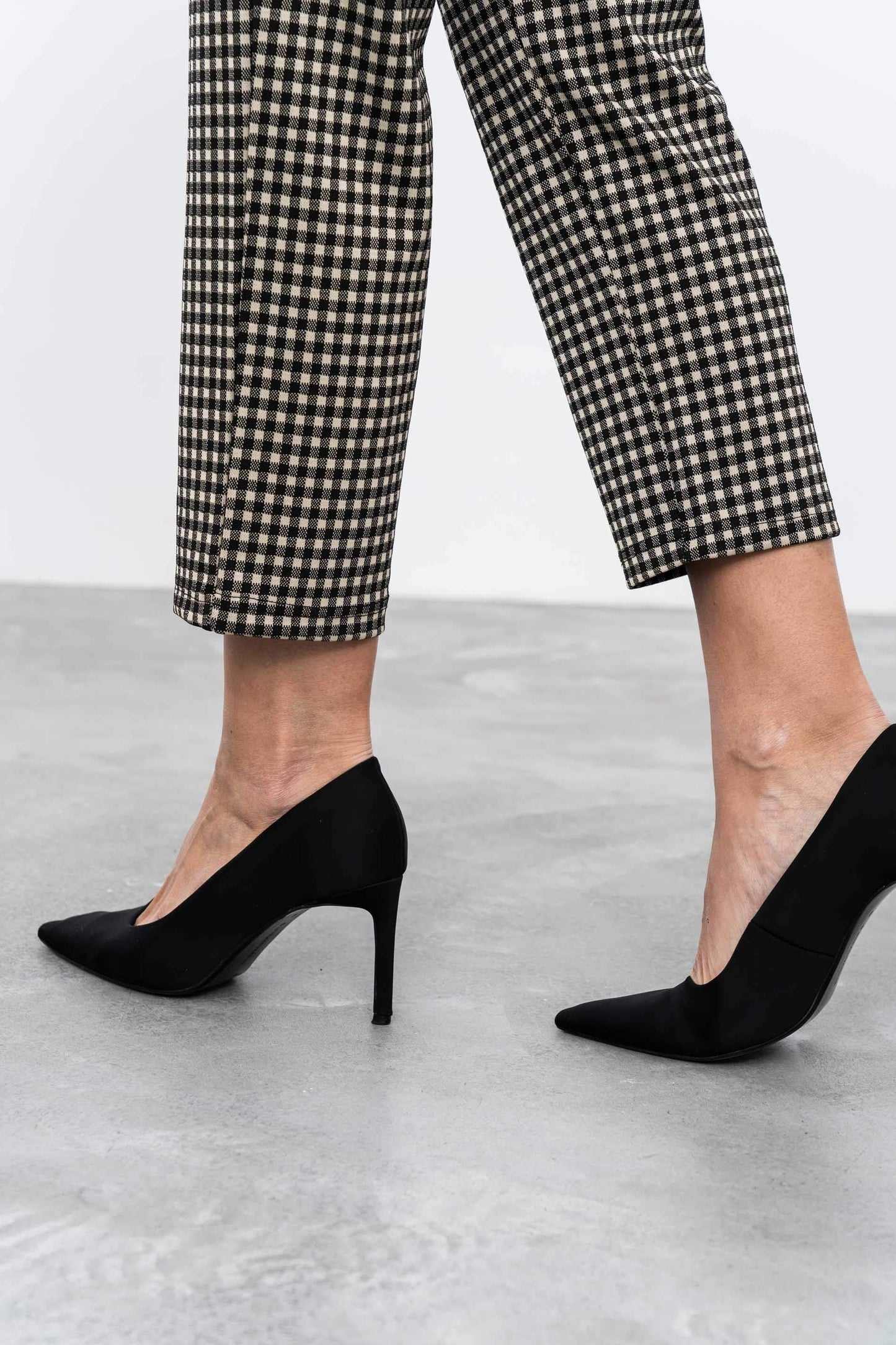 PANTALON JACQUARD TIPO VICHY - Imagen 6