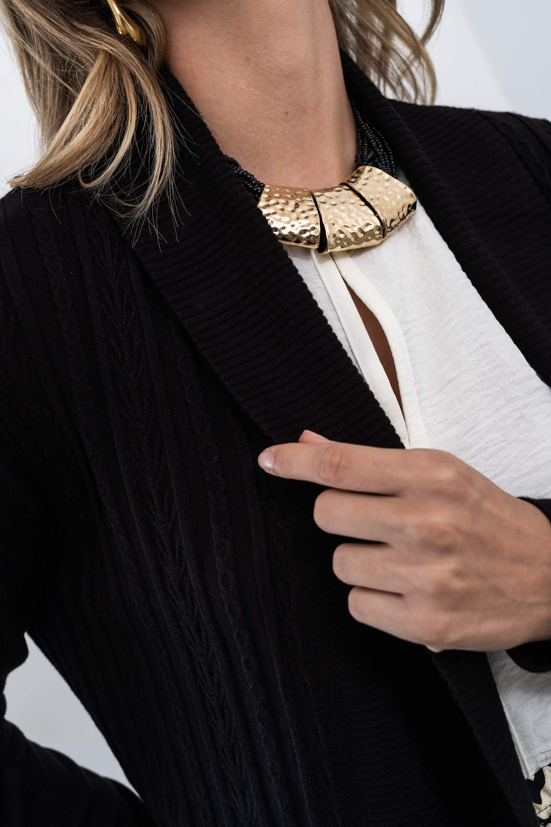 CHAQUETA OCHOS DELANTEROS NEGRO - Imagen 2