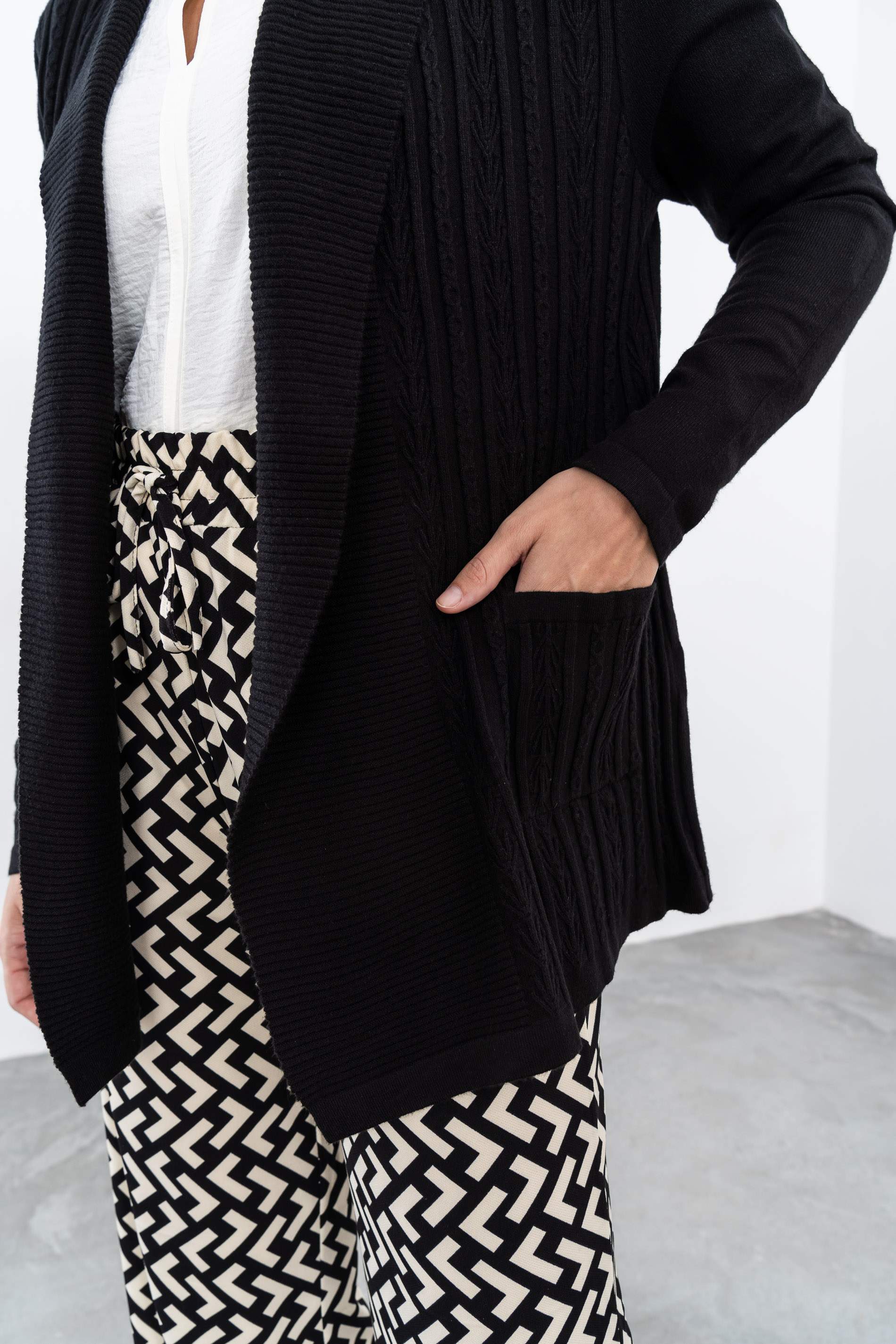 CHAQUETA OCHOS DELANTEROS NEGRO - Imagen 3