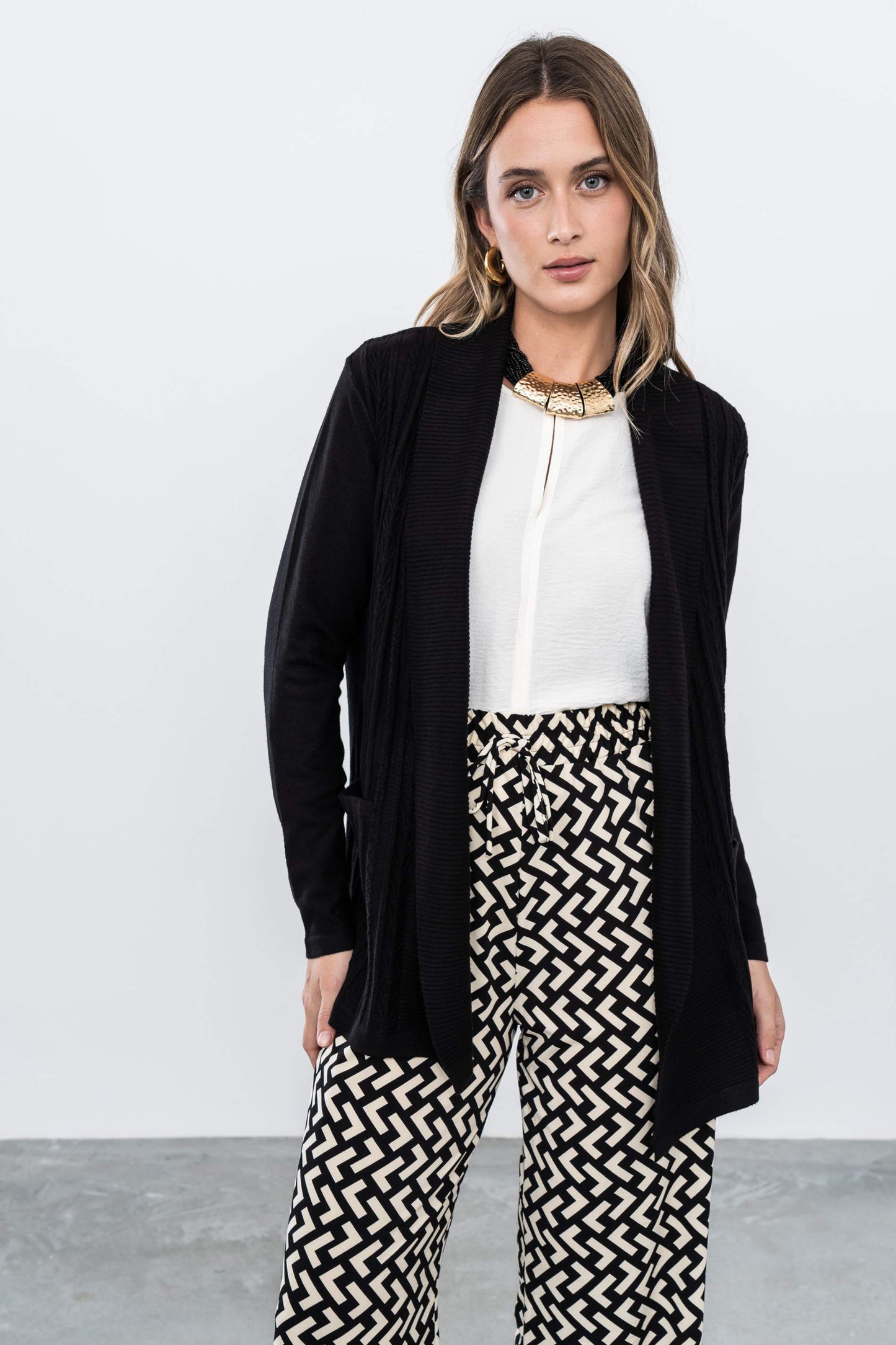 CHAQUETA OCHOS DELANTEROS NEGRO - Imagen 4