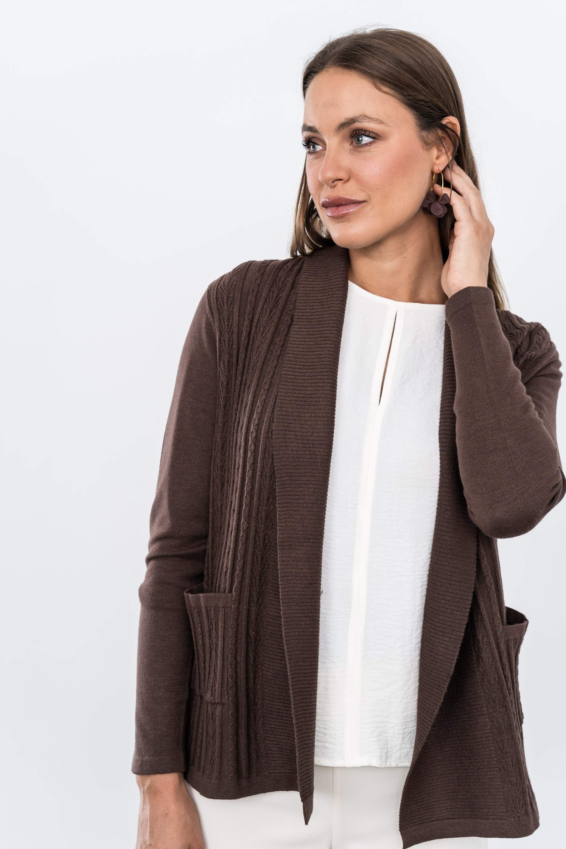 CHAQUETA OCHOS DELANTEROS MARRON - Imagen 2