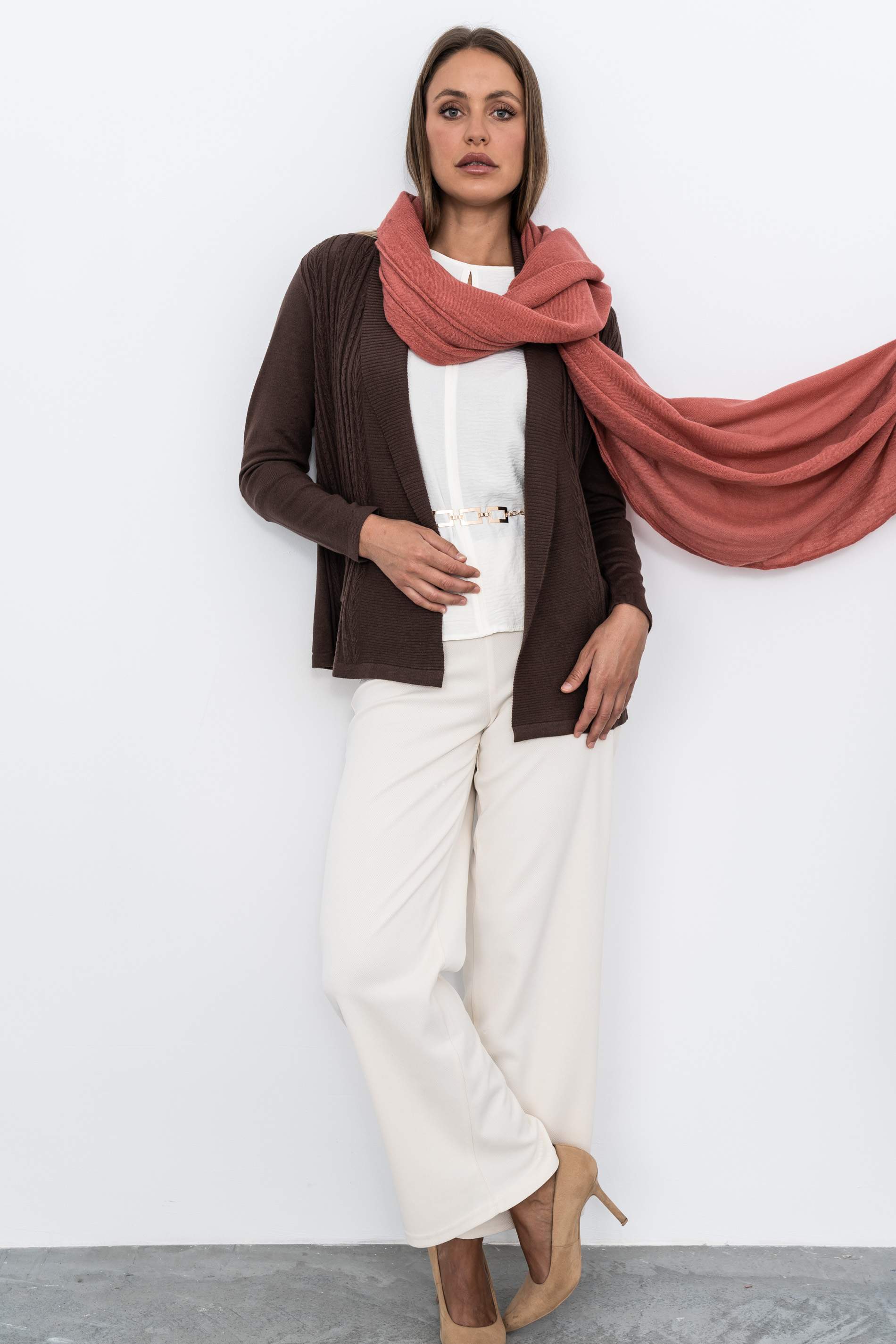 CHAQUETA OCHOS DELANTEROS MARRON - Imagen 4