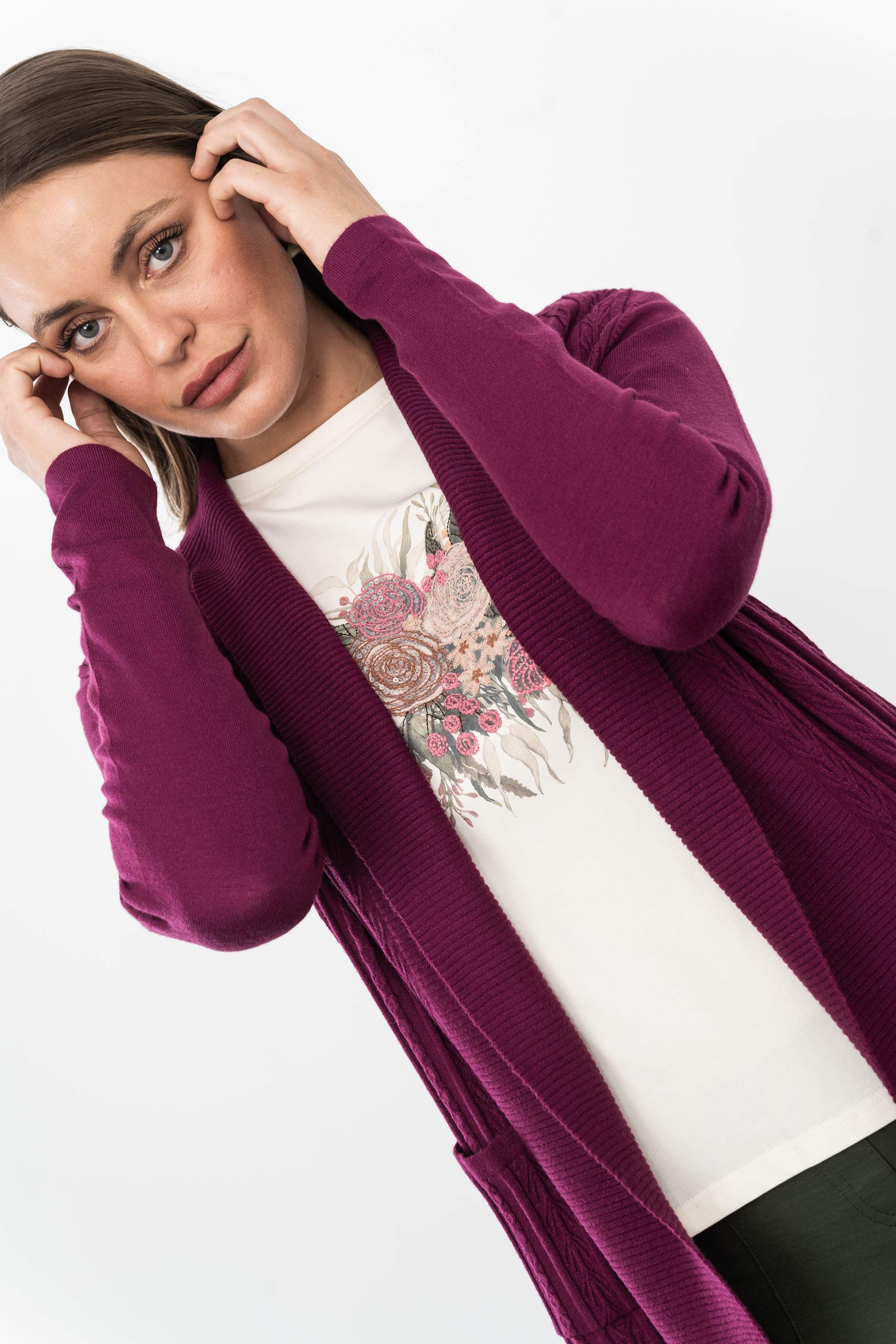 CHAQUETA OCHOS DELANTEROS BUGANVILLA - Imagen 2