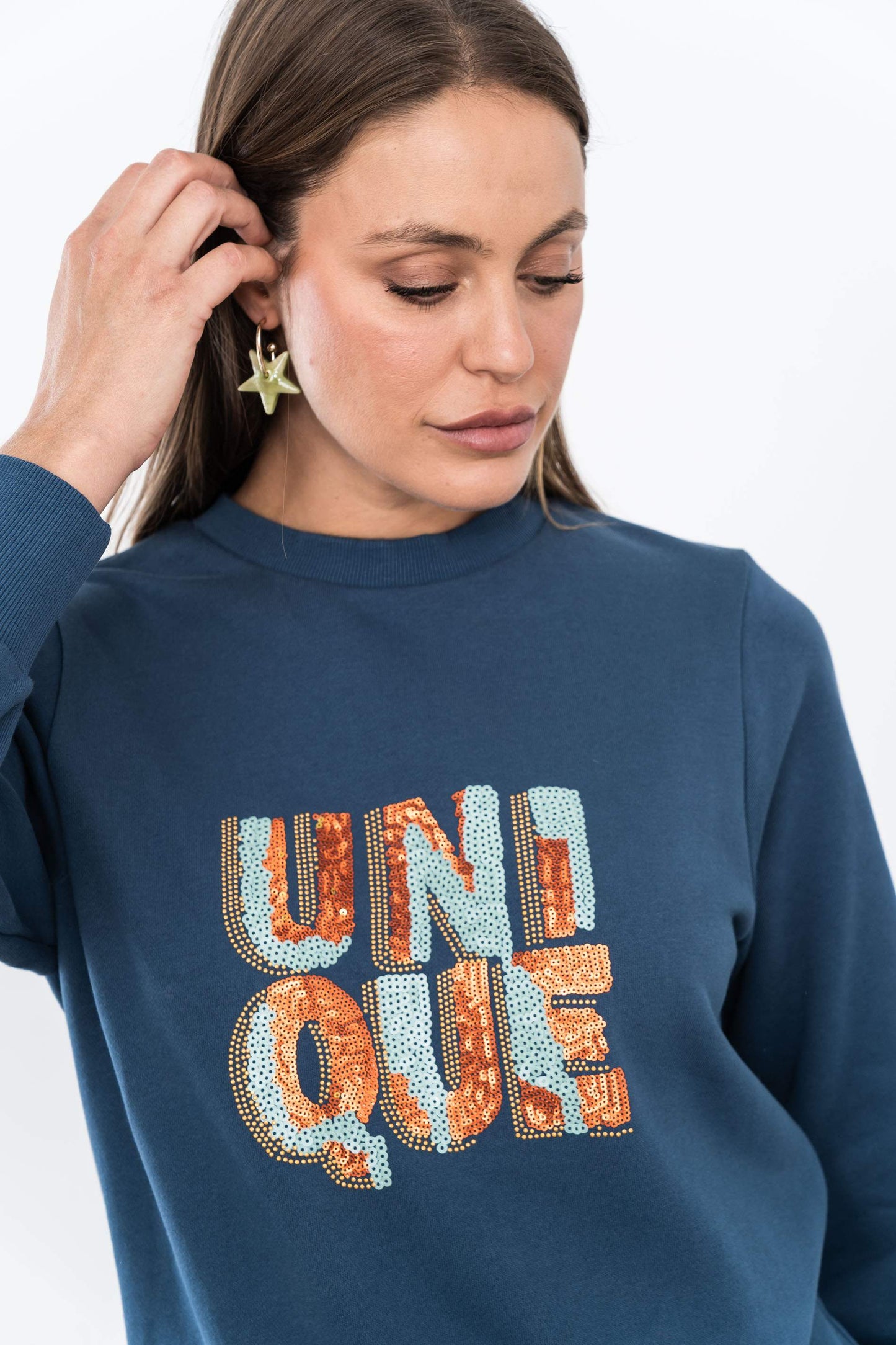 SUDADERA LENTEJUELAS - Imagen 6