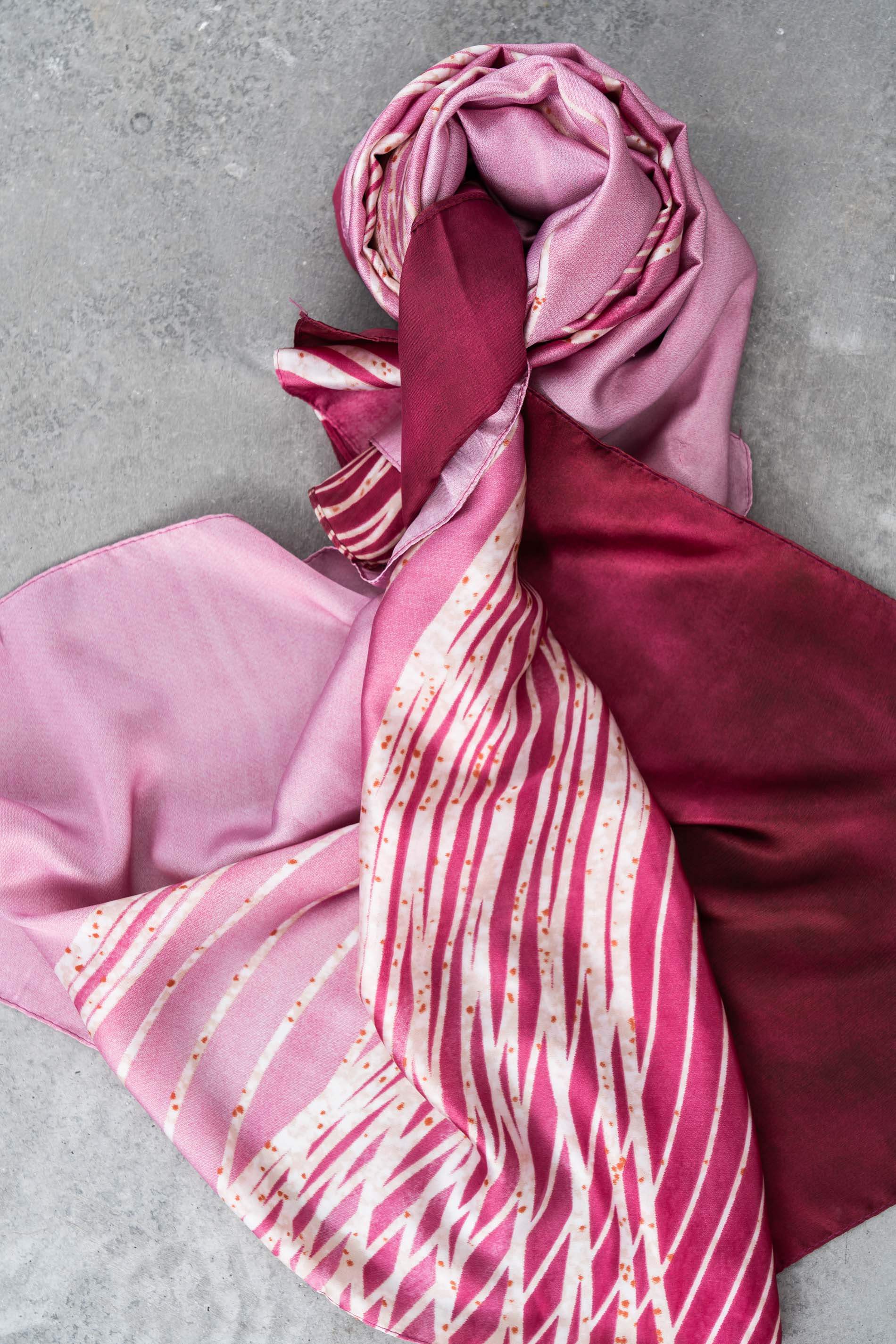 FOULARD EFECTO SEDA TRAZOS - Imagen 4