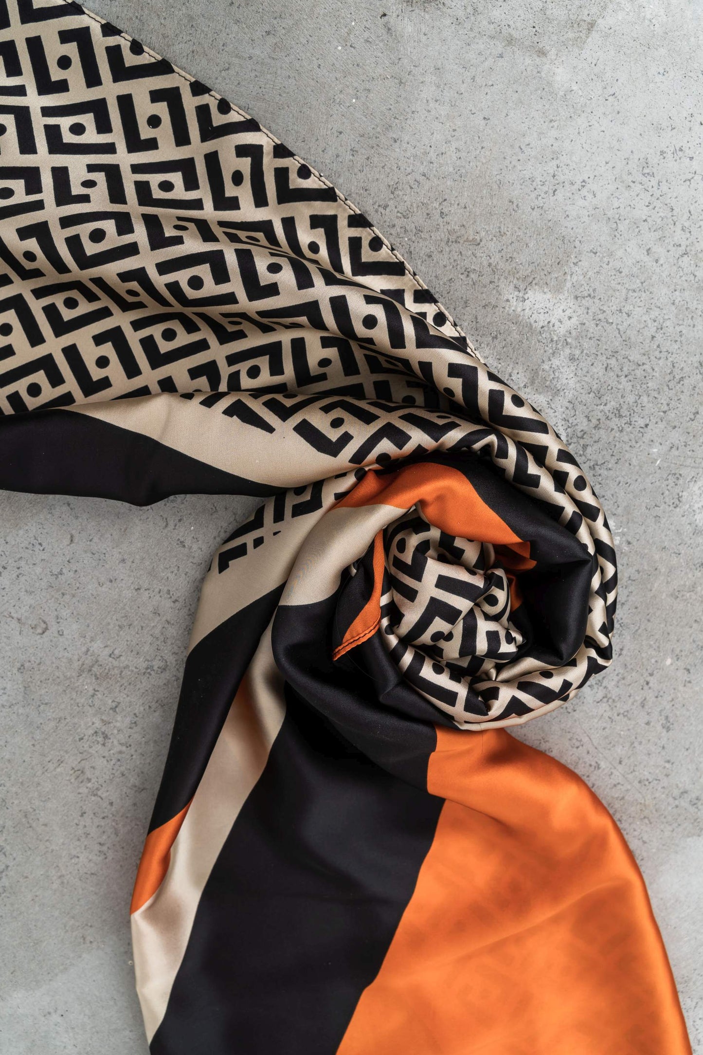 FOULARD EFECTO SEDA COMBINADO - Imagen 3