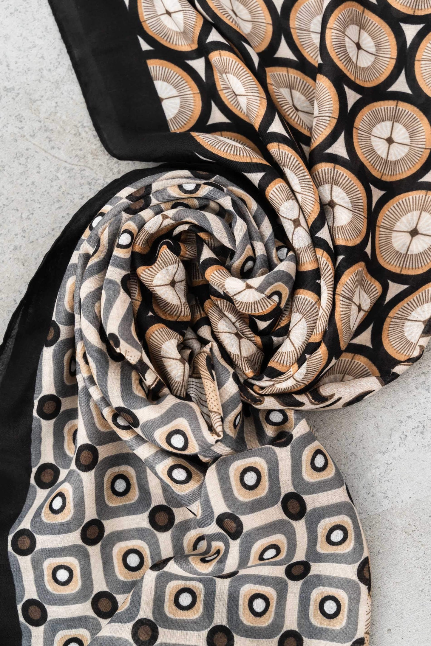 FOULARD ESTAMPADO COMBINADO - Imagen 4
