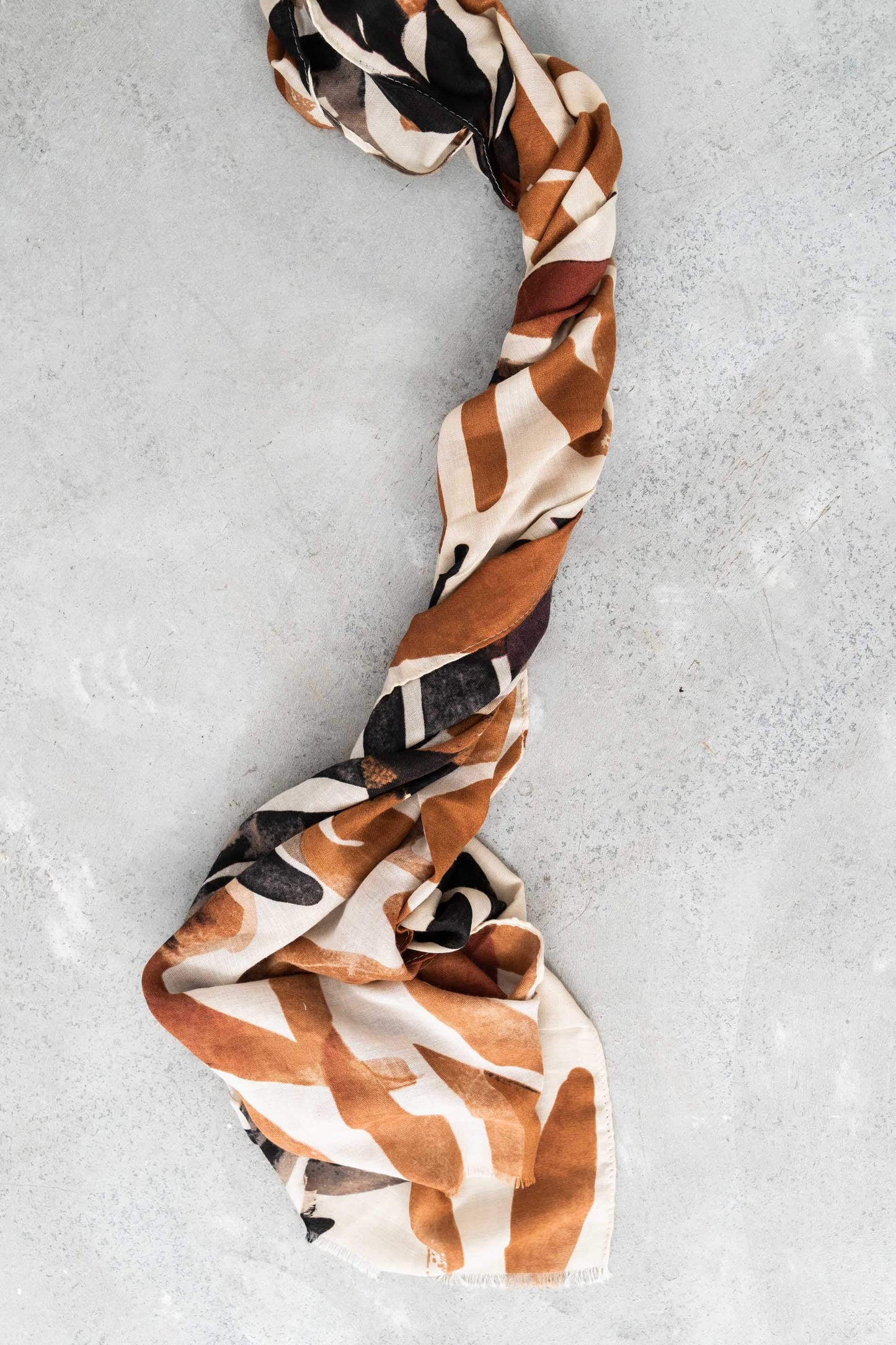FOULARD HOJAS PALMERA - Imagen 2