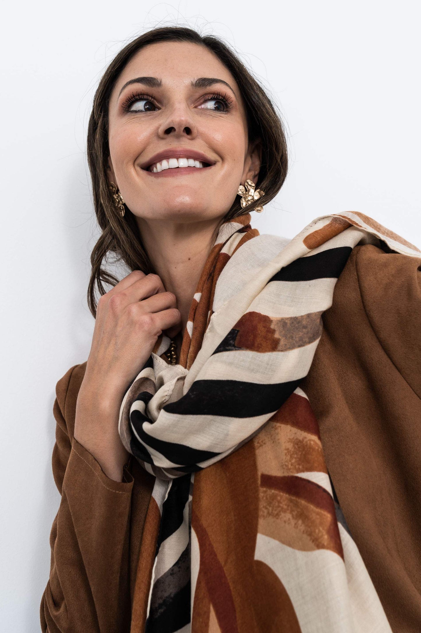 FOULARD HOJAS PALMERA - Imagen 4