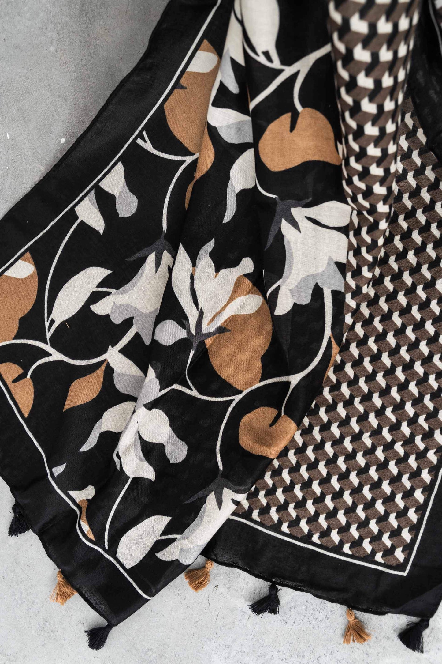 FOULARD ESTAMPADO BLOQUES - Imagen 2