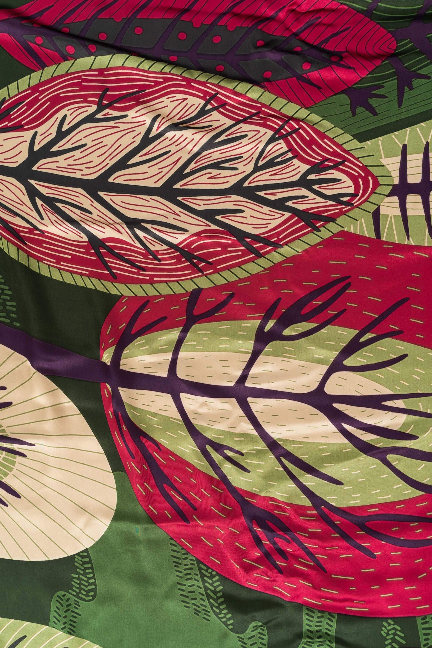 FOULARD EFECTO SEDA ARBOL - Imagen 3