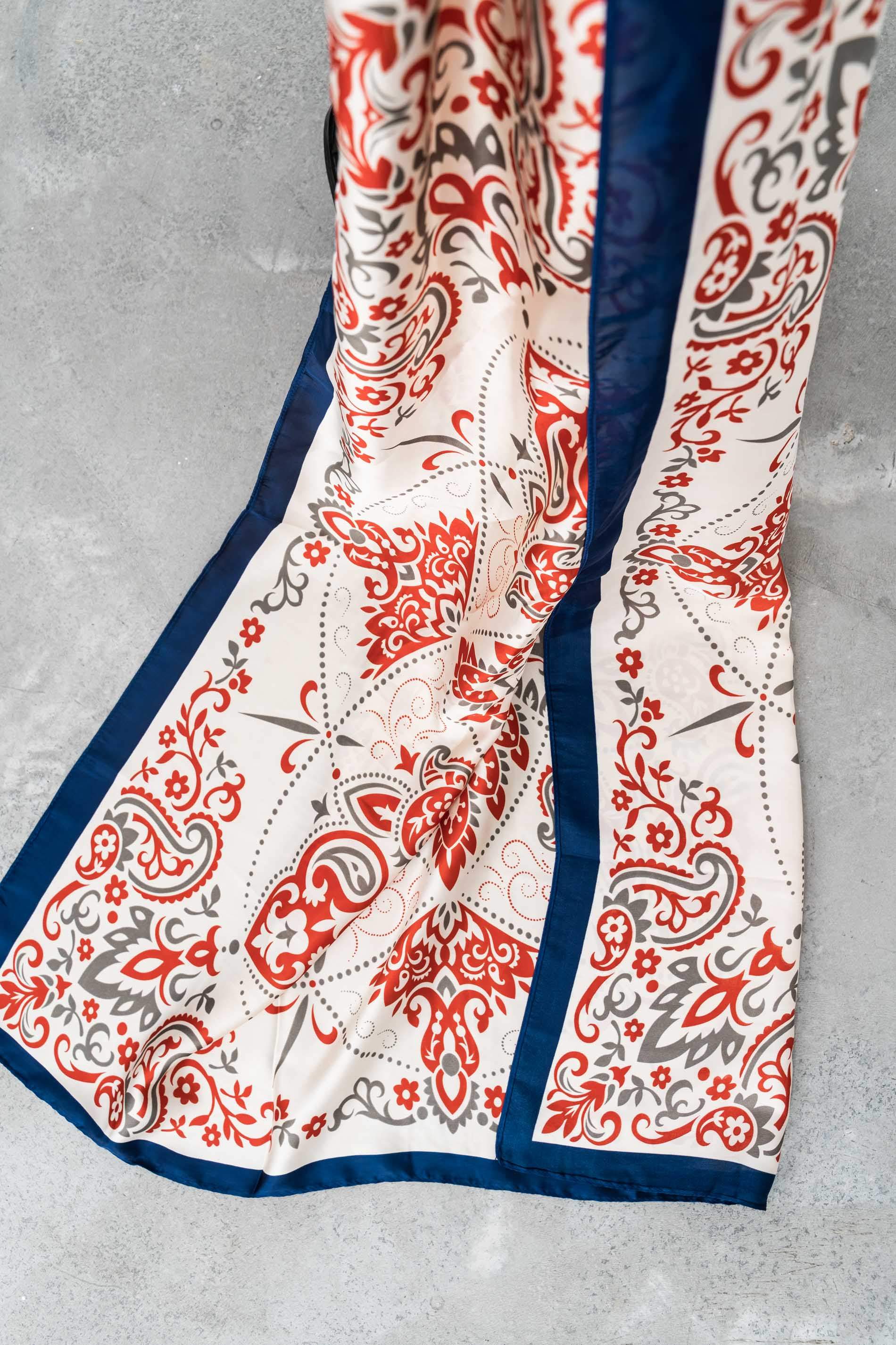 FOULARD EFECTO SEDA CACHEMIRE - Imagen 2