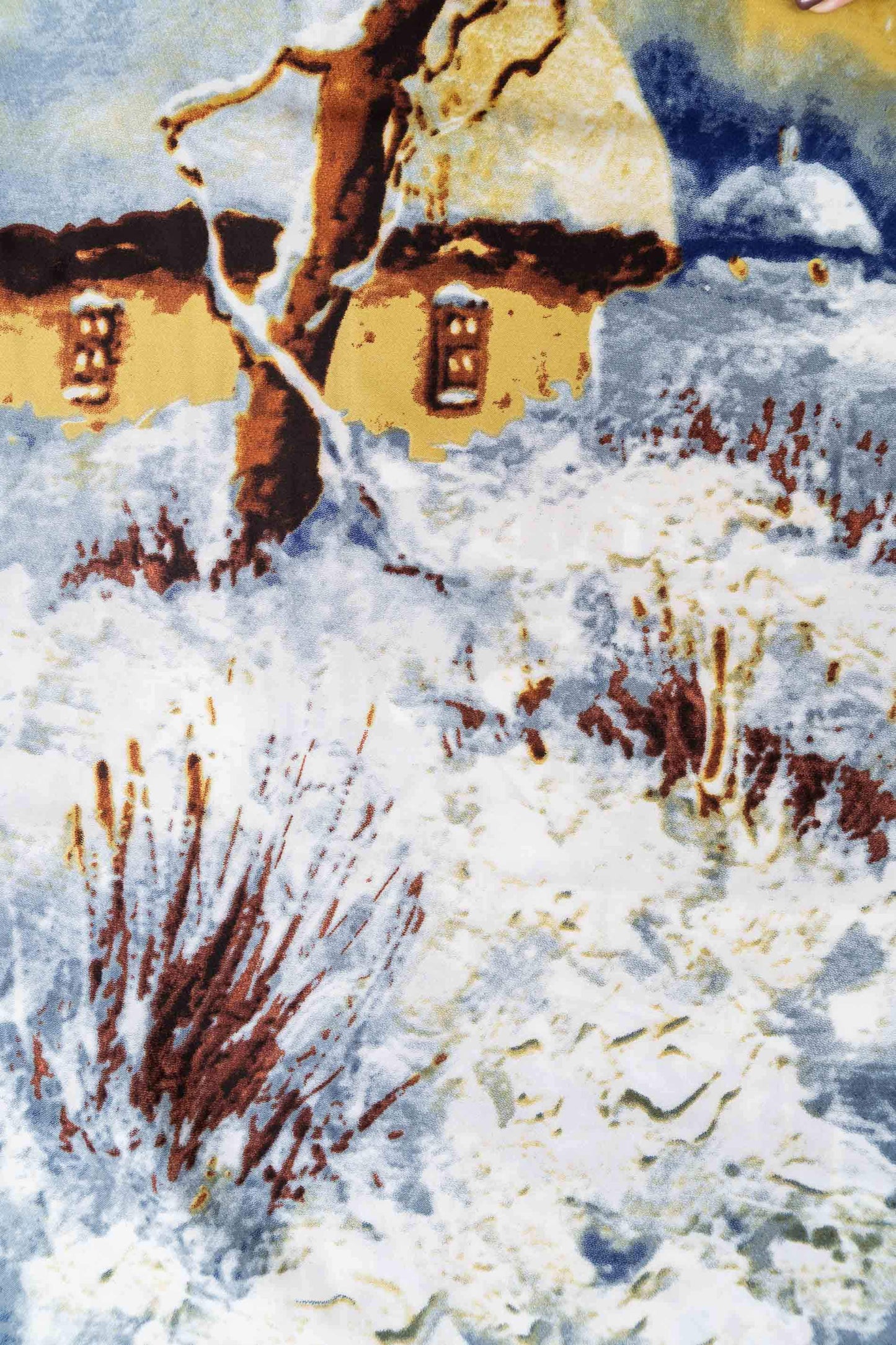 FOULARD EFECTO SEDA NIEVE - Imagen 2