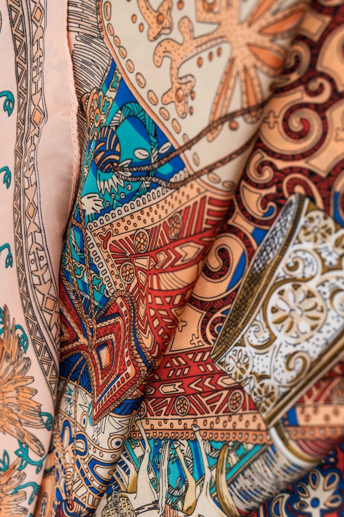 FOULARD EFECTO SEDA JINETE - Imagen 3