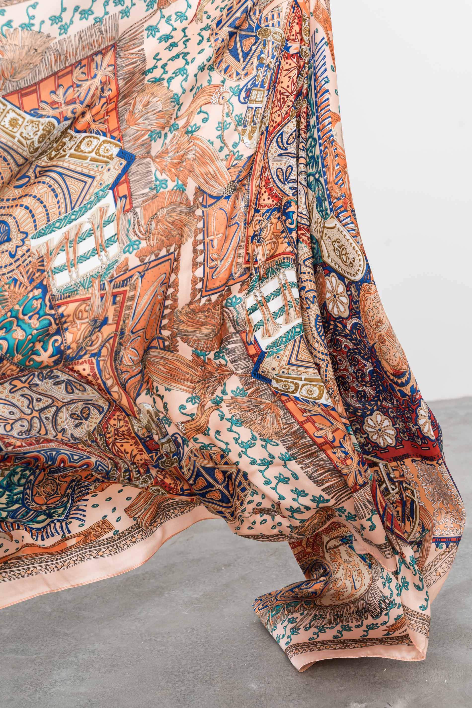 FOULARD EFECTO SEDA JINETE - Imagen 4