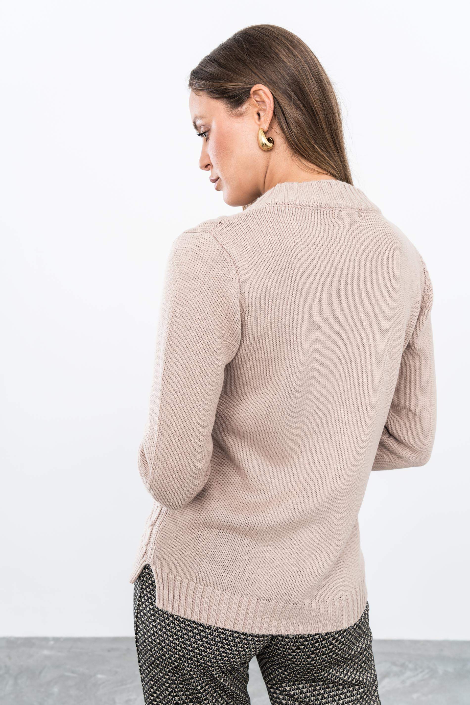 CHAQUETA OCHOS CUELLO TOSTADO - Imagen 8