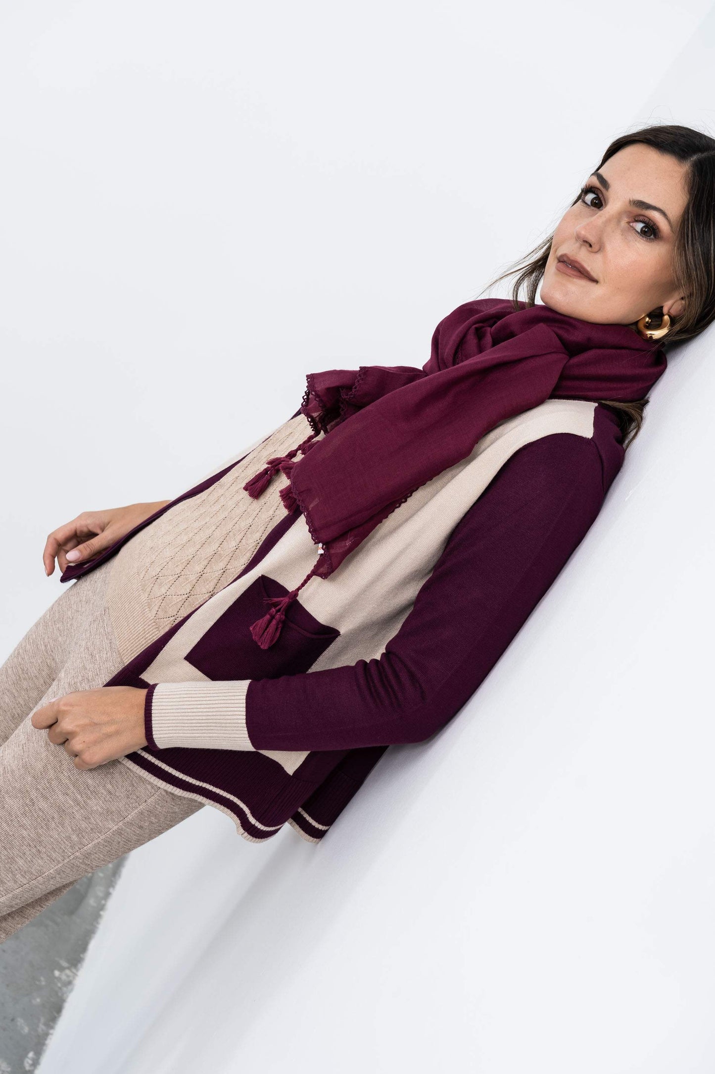 JERSEY CALADOS BEIGE - Imagen 7