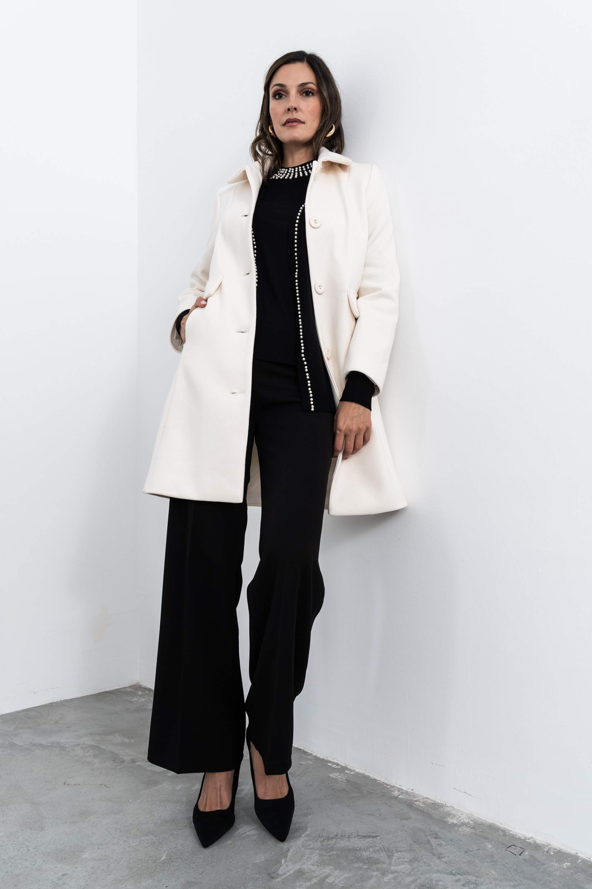 CHAQUETA DETALLE PERLAS