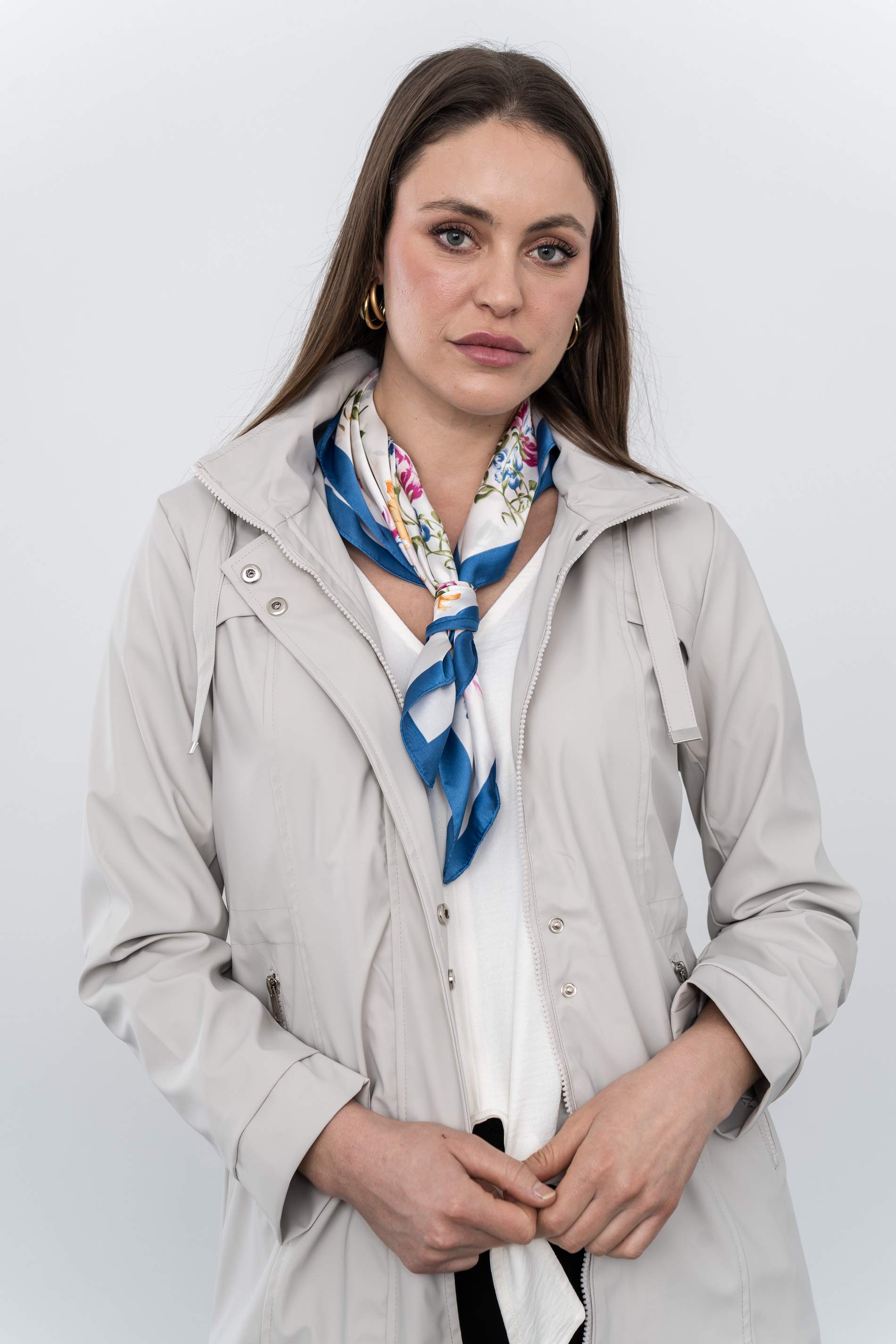 BLUSA NUDO CENTRAL MARFIL - Imagen 6