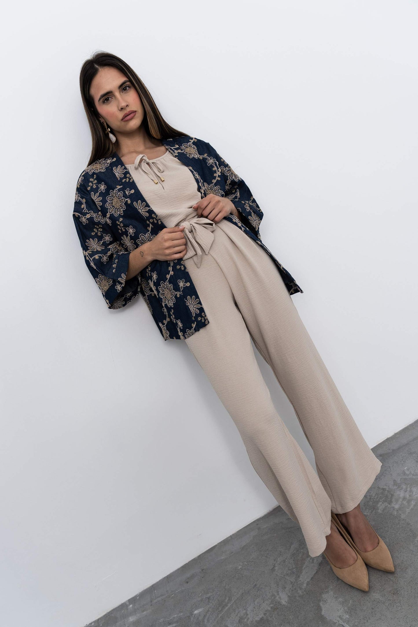 BLUSA FRUNCES LACITO ARENA - Imagen 6