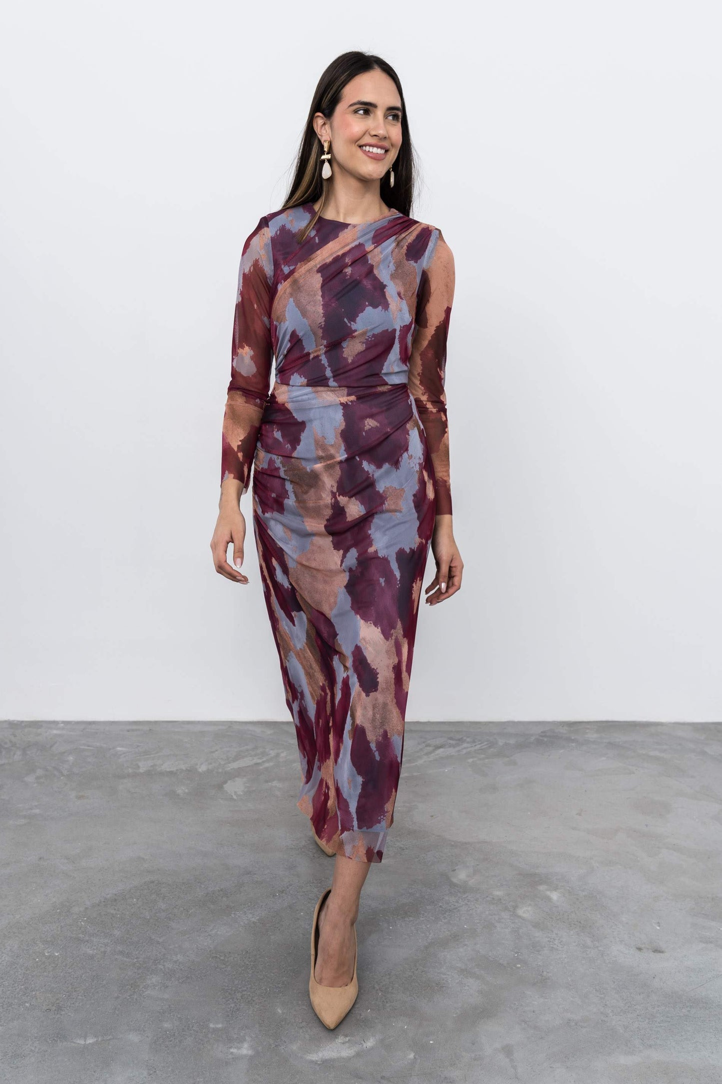 VESTIDO FRUNCES TUL