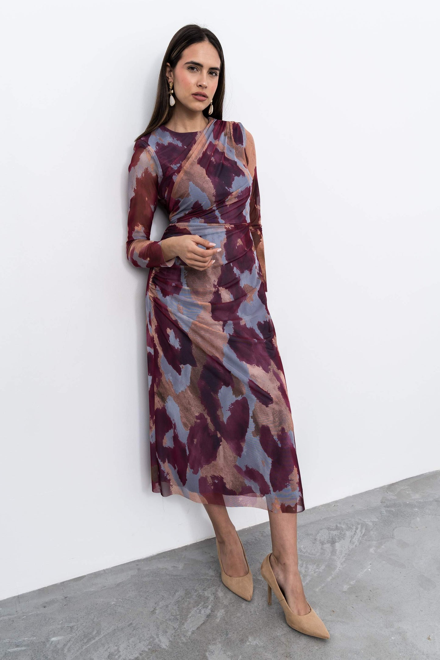VESTIDO FRUNCES TUL - Imagen 7