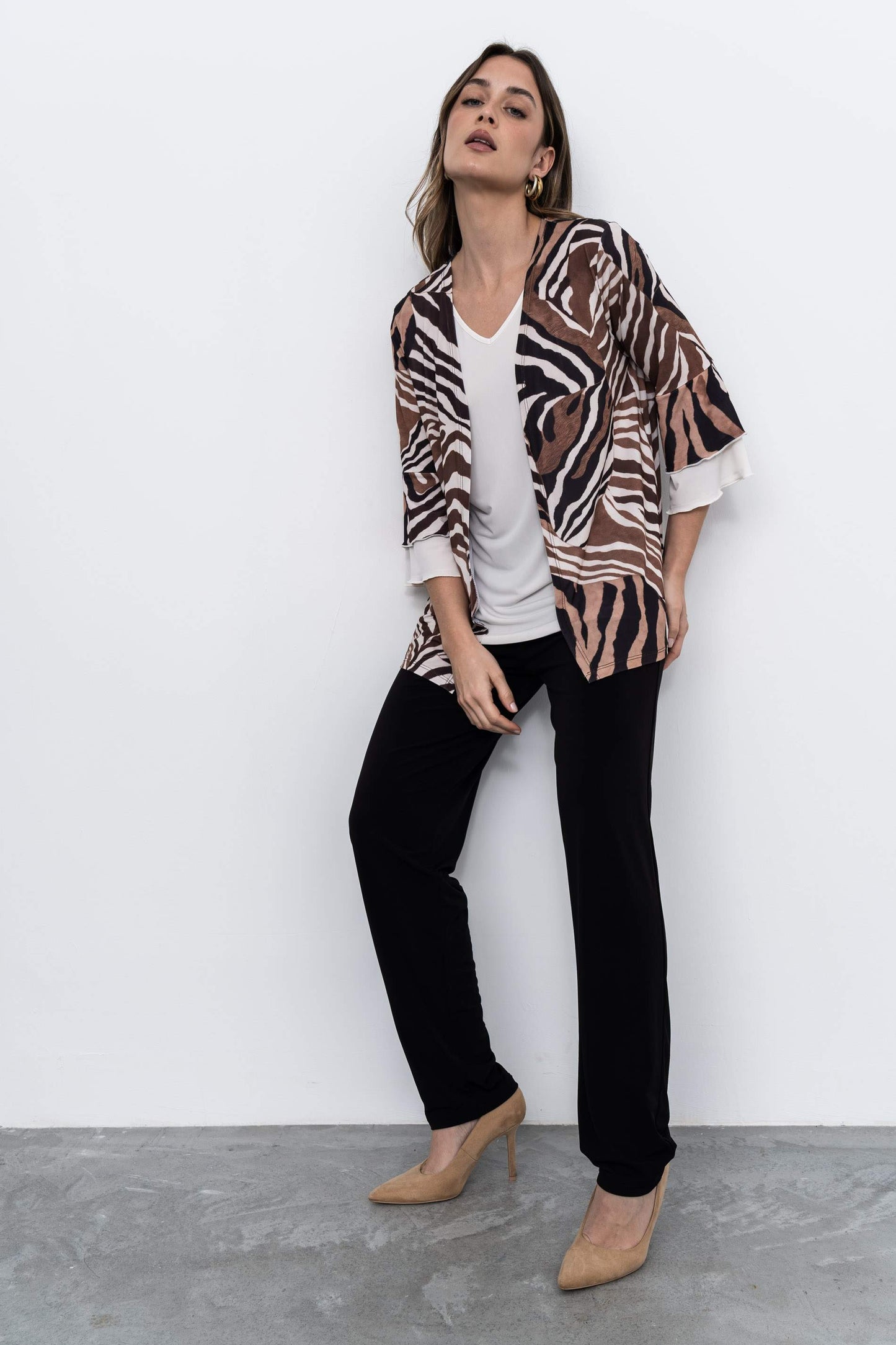 PANTALON FLUIDO NEGRO - Imagen 4