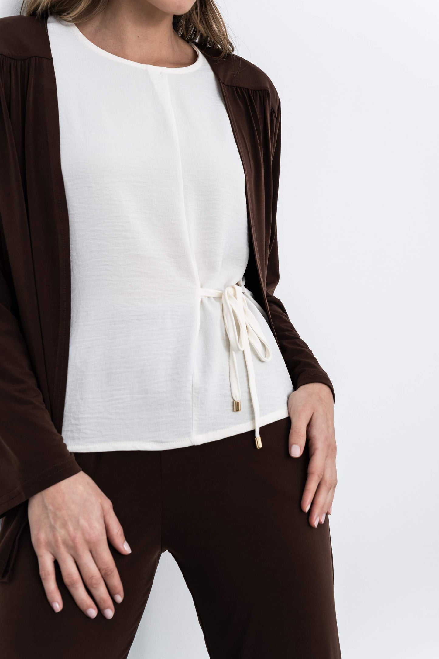 PANTALON FLUIDO CHOCOLATE - Imagen 5